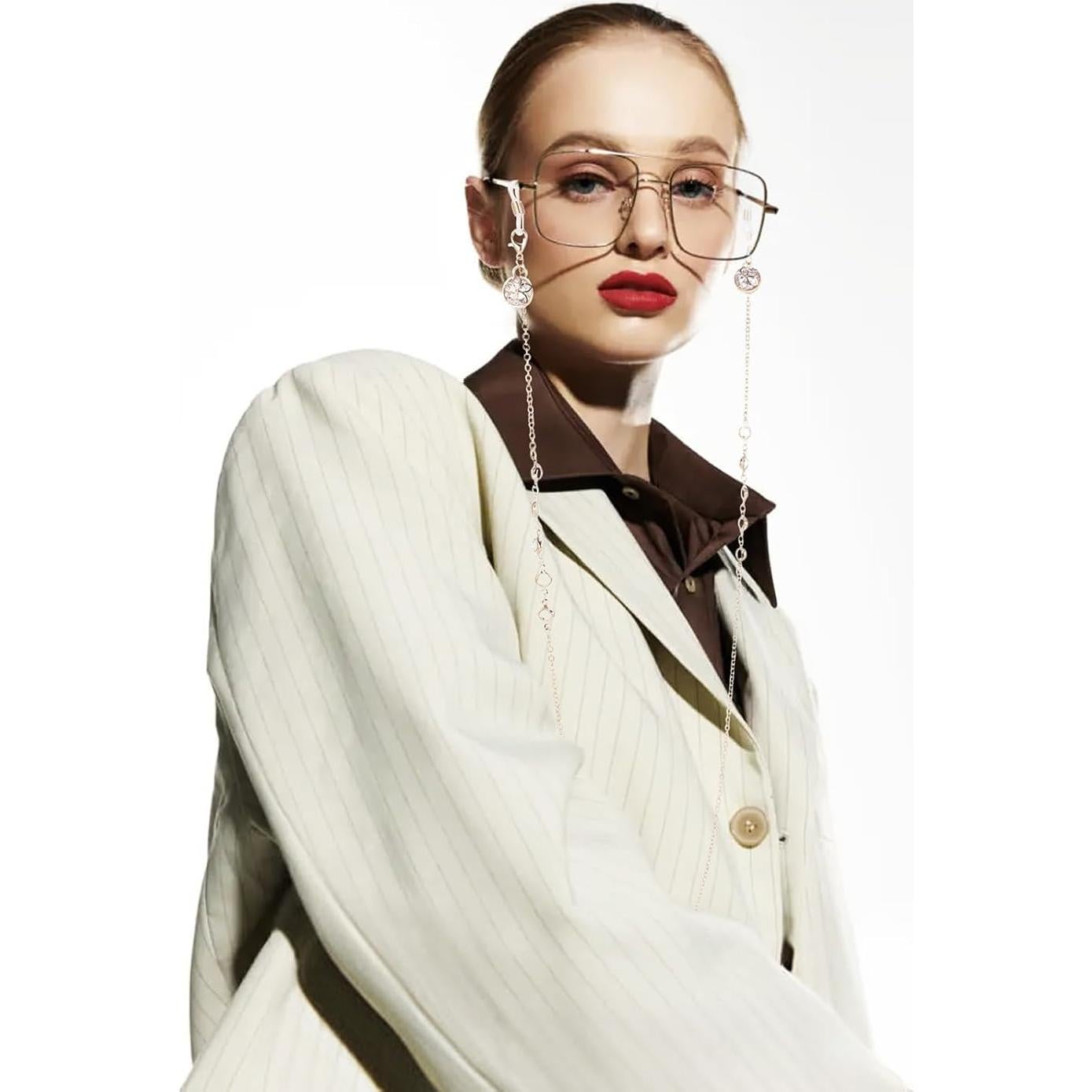 Cadena de Gafas para Mujeres Vela Craft - Ajustable y Elegante