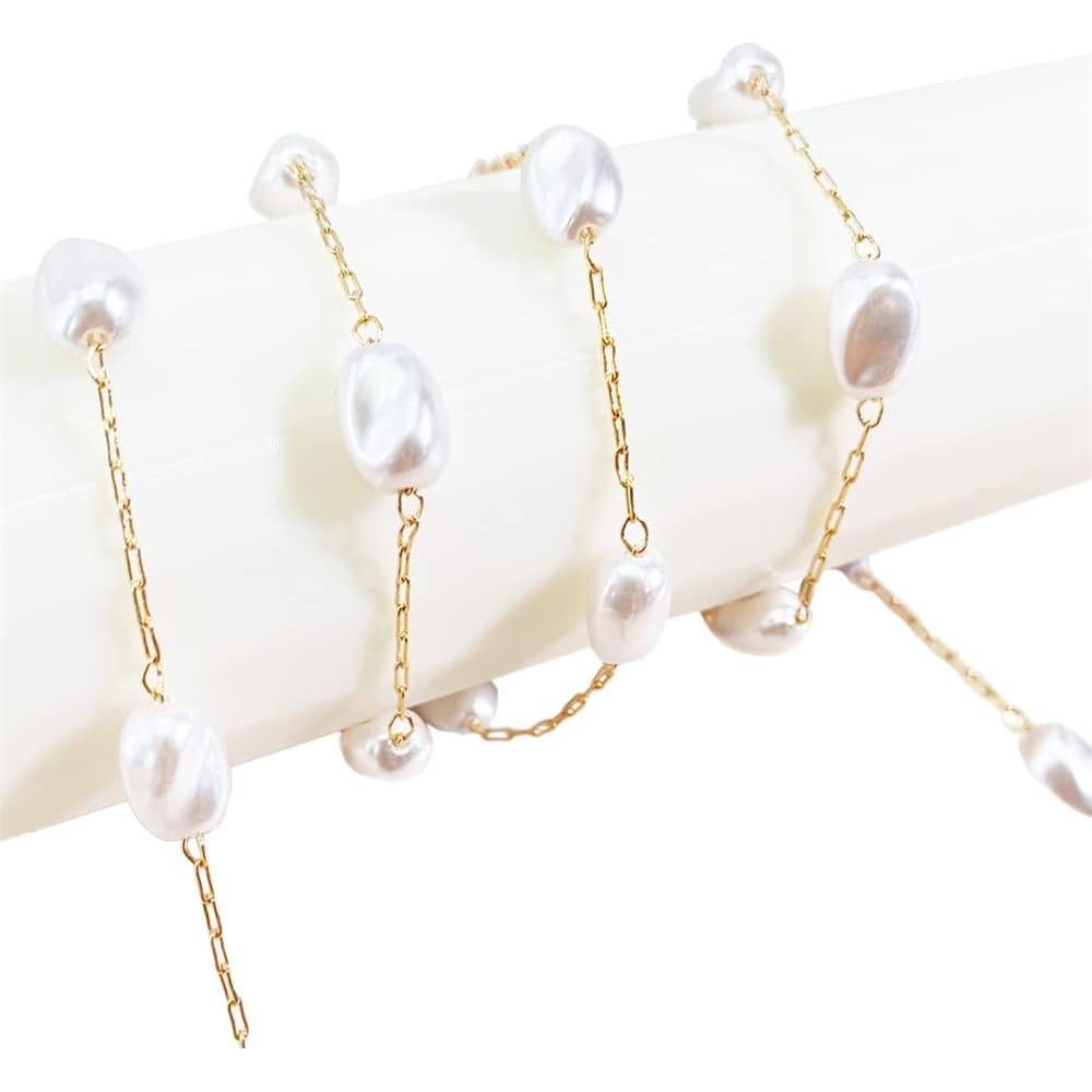 Cadena de Gafas de Perlas para Mujeres DK073 65 cm