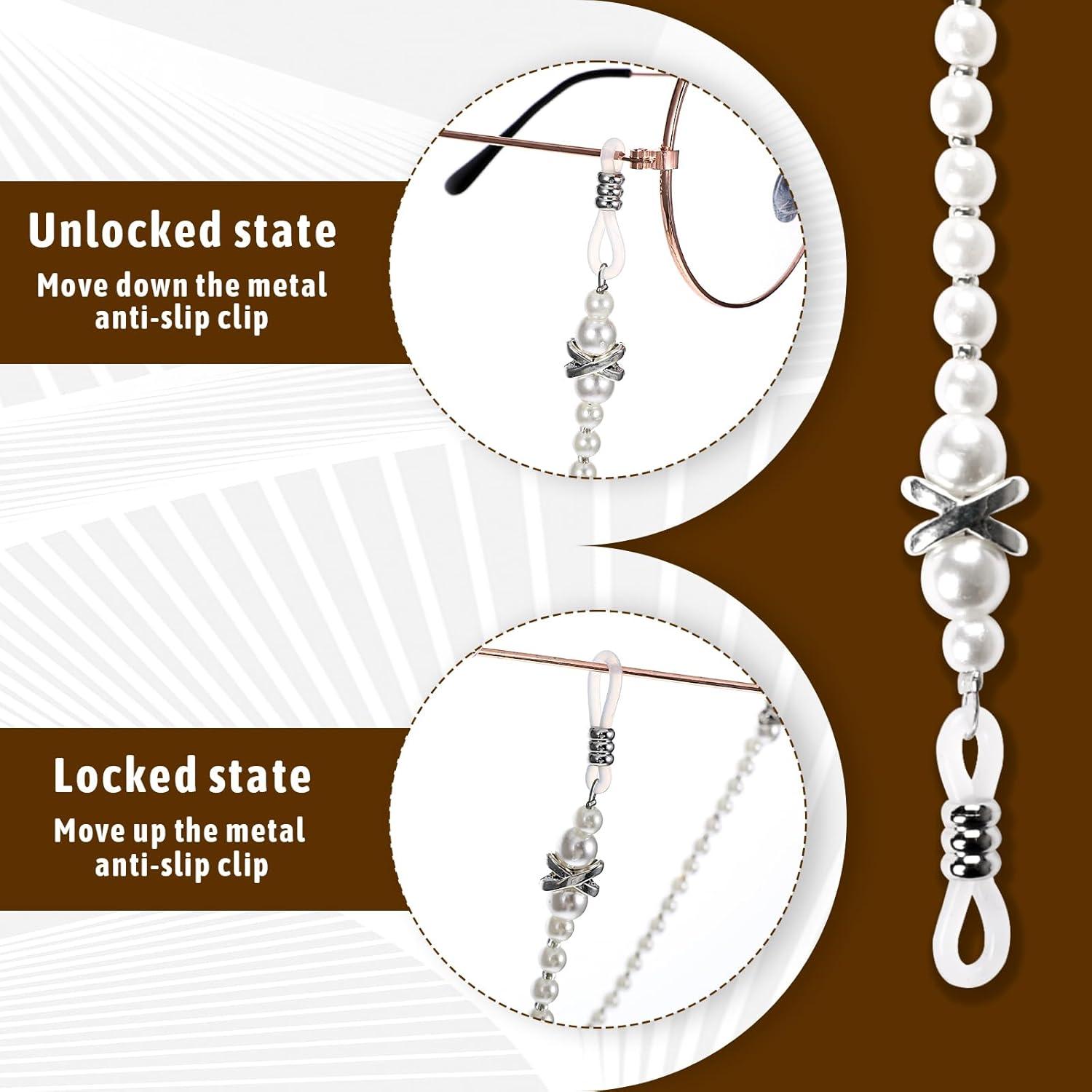 Cadena de Gafas de Perlas Tyqour para Mujeres 73.5cm