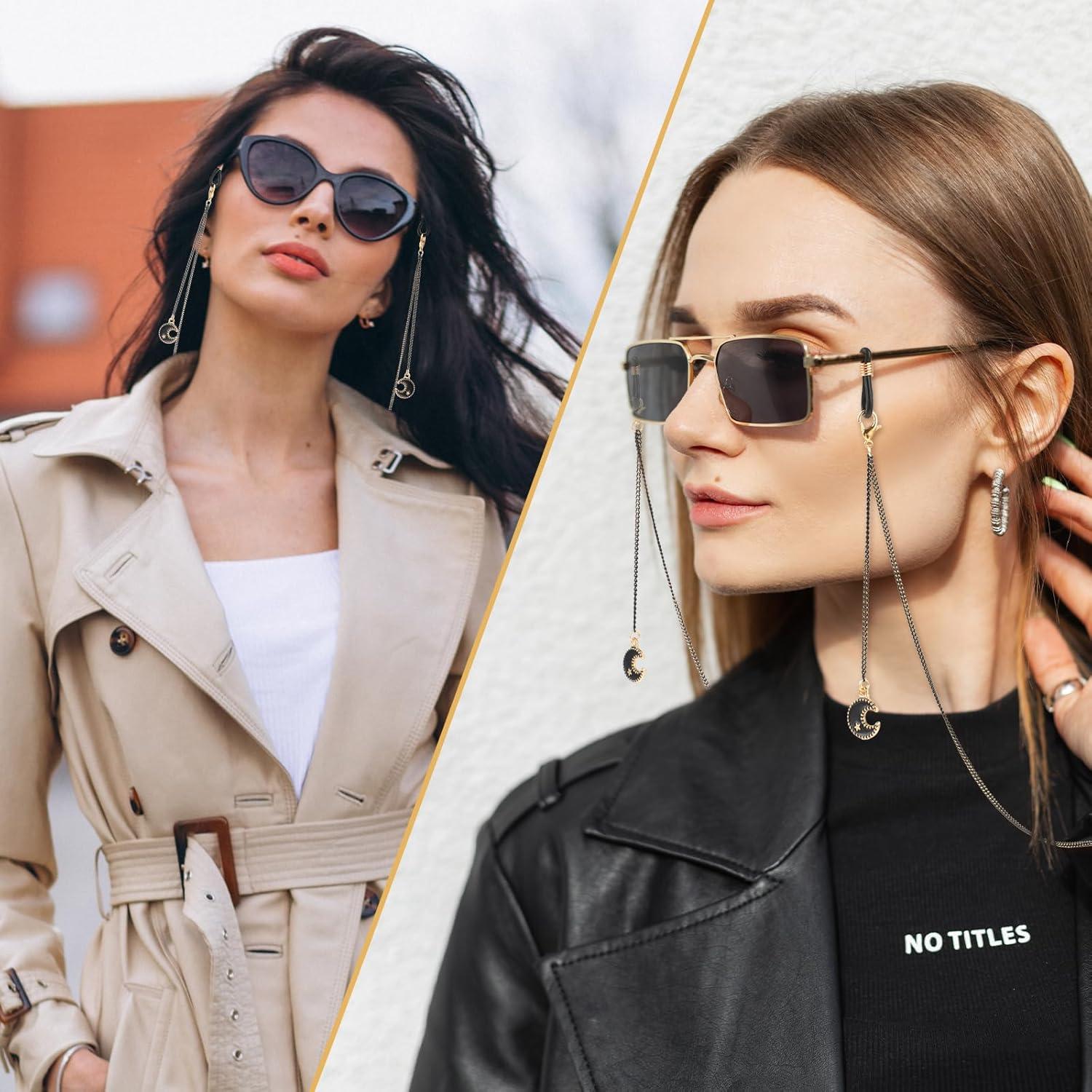 Cadena de Gafas Amabro para Mujeres Ajustable con Colgante