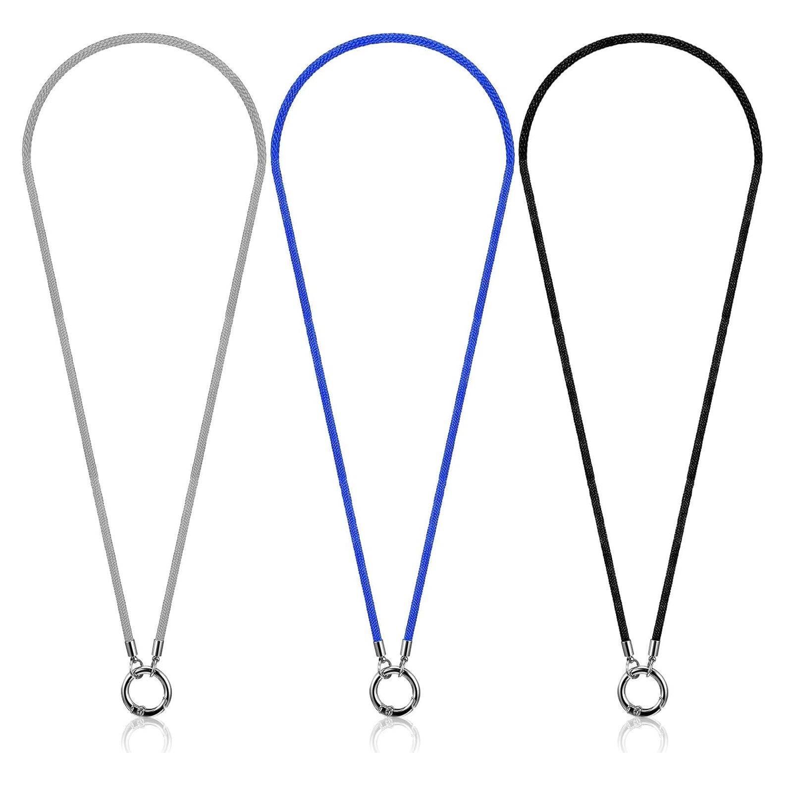 Collar Soporte para Gafas Ptwola 3 Pcs Nylon Acero Inoxidable