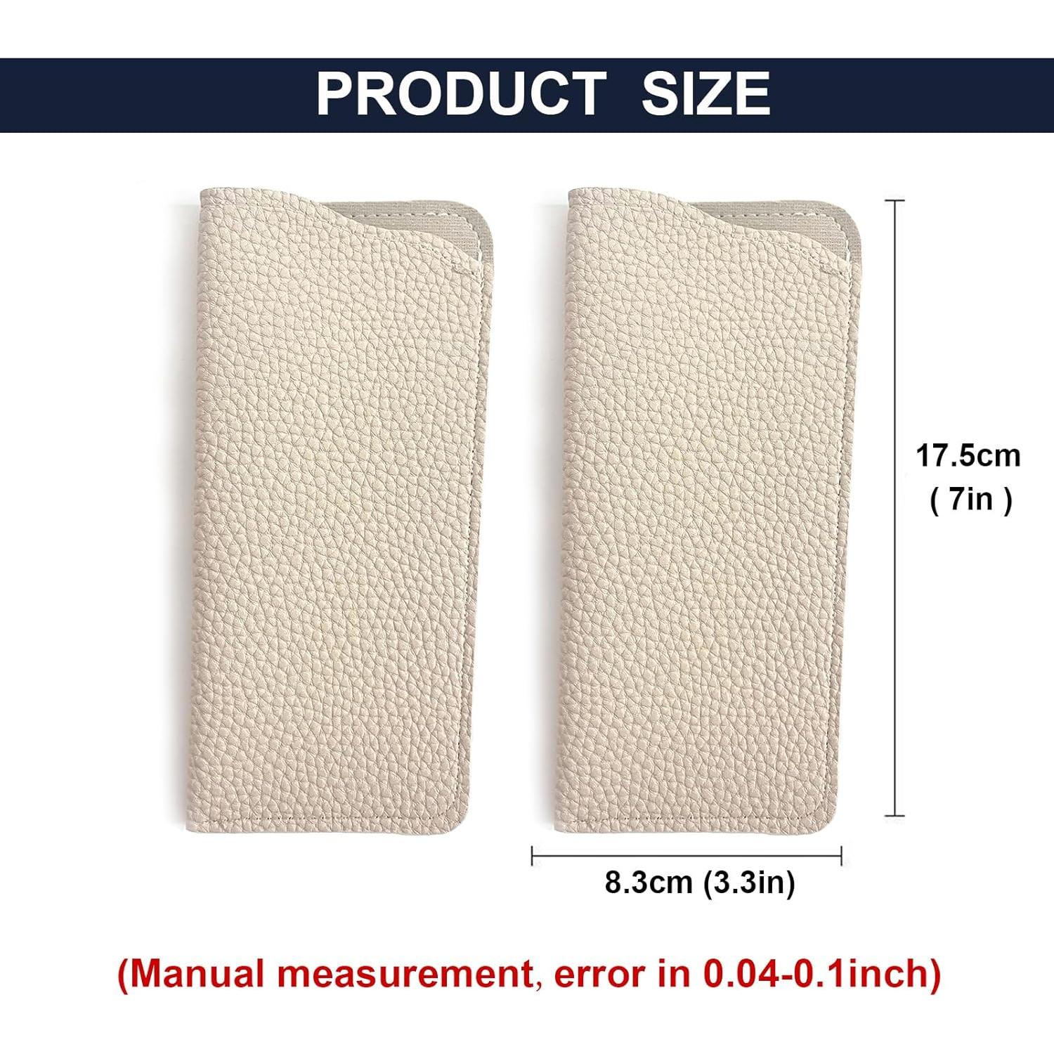 Estuche para Gafas Mirkcittle Cuero Suave 17.5x8.3cm Unisex