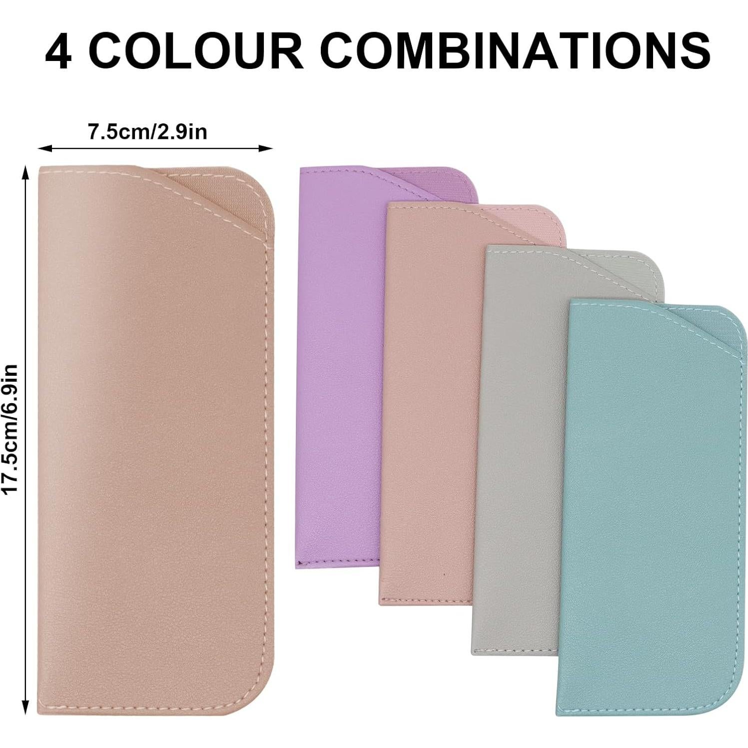 Estuche de Gafas Suave Lenpestia GC-1 Cuero PU Unisex