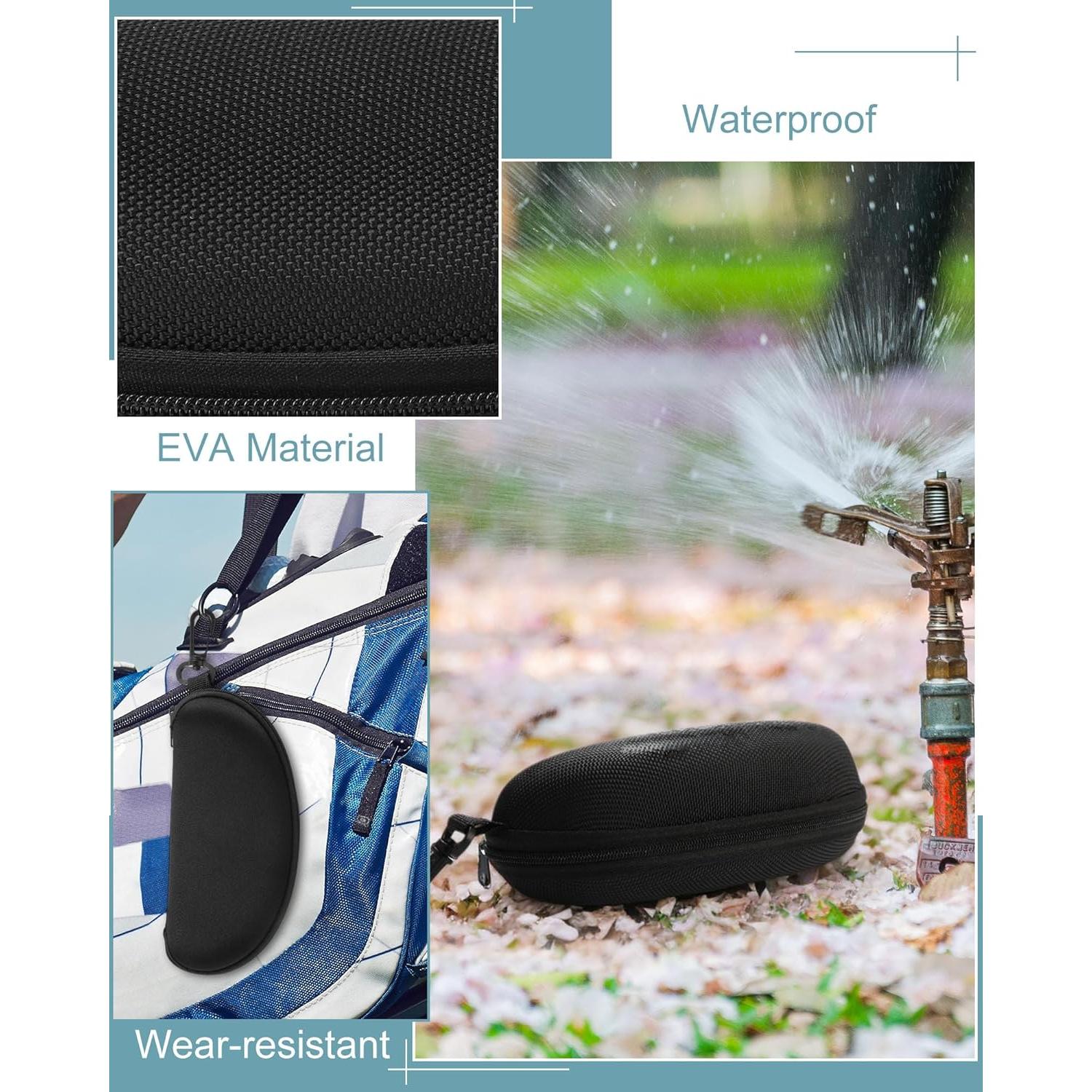 Estuche Duro para Gafas de Sol Treela - 24 Piezas Negro