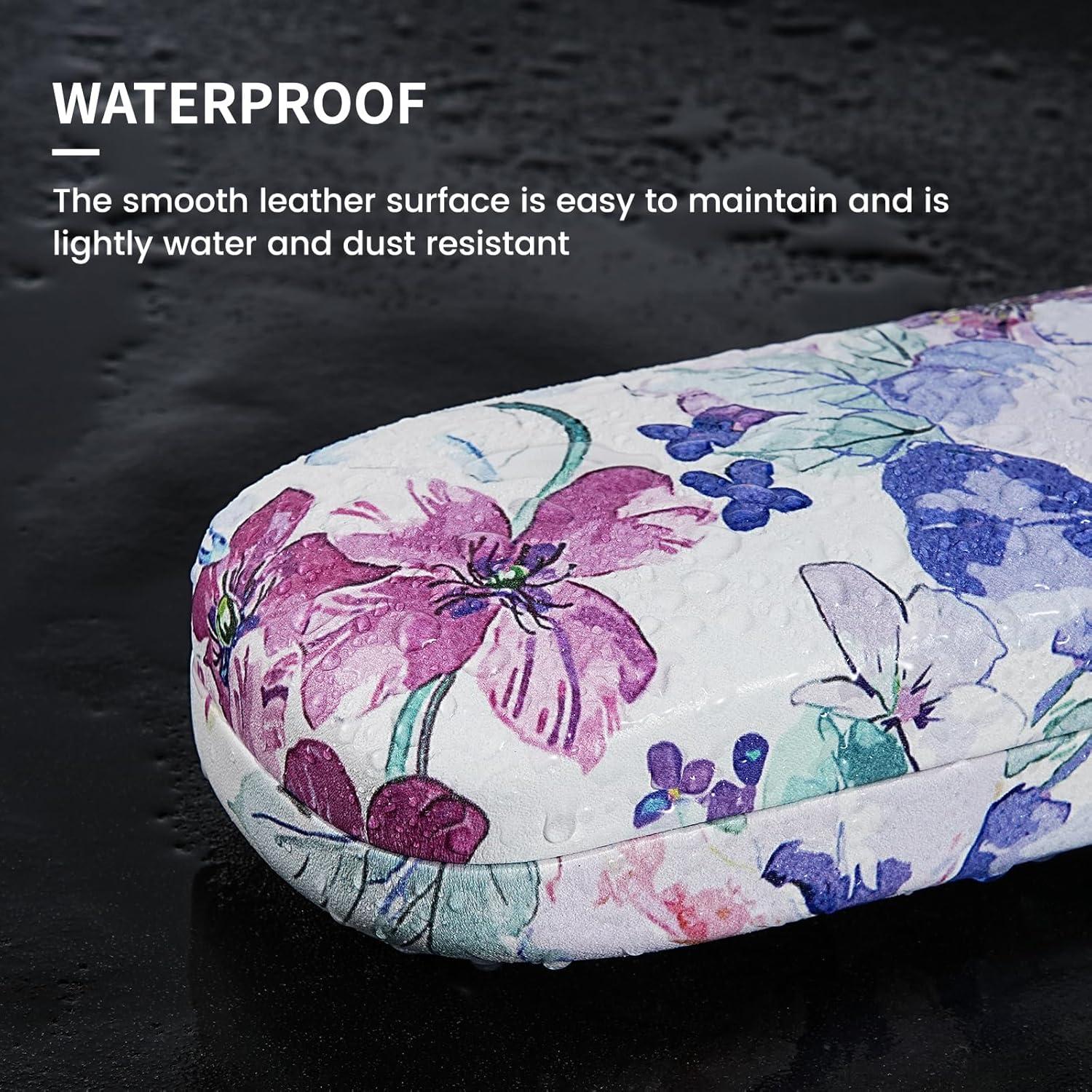 Funda Dura para Gafas de Sol Molshine Unisex Azul y Blanco