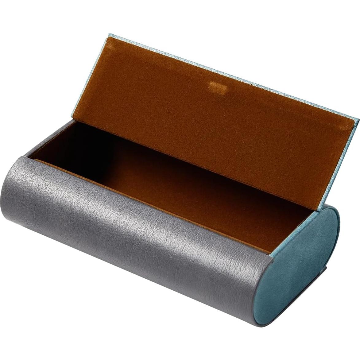 Estuche Doble para Gafas Triskel - PU Duro, Cierre Magnético