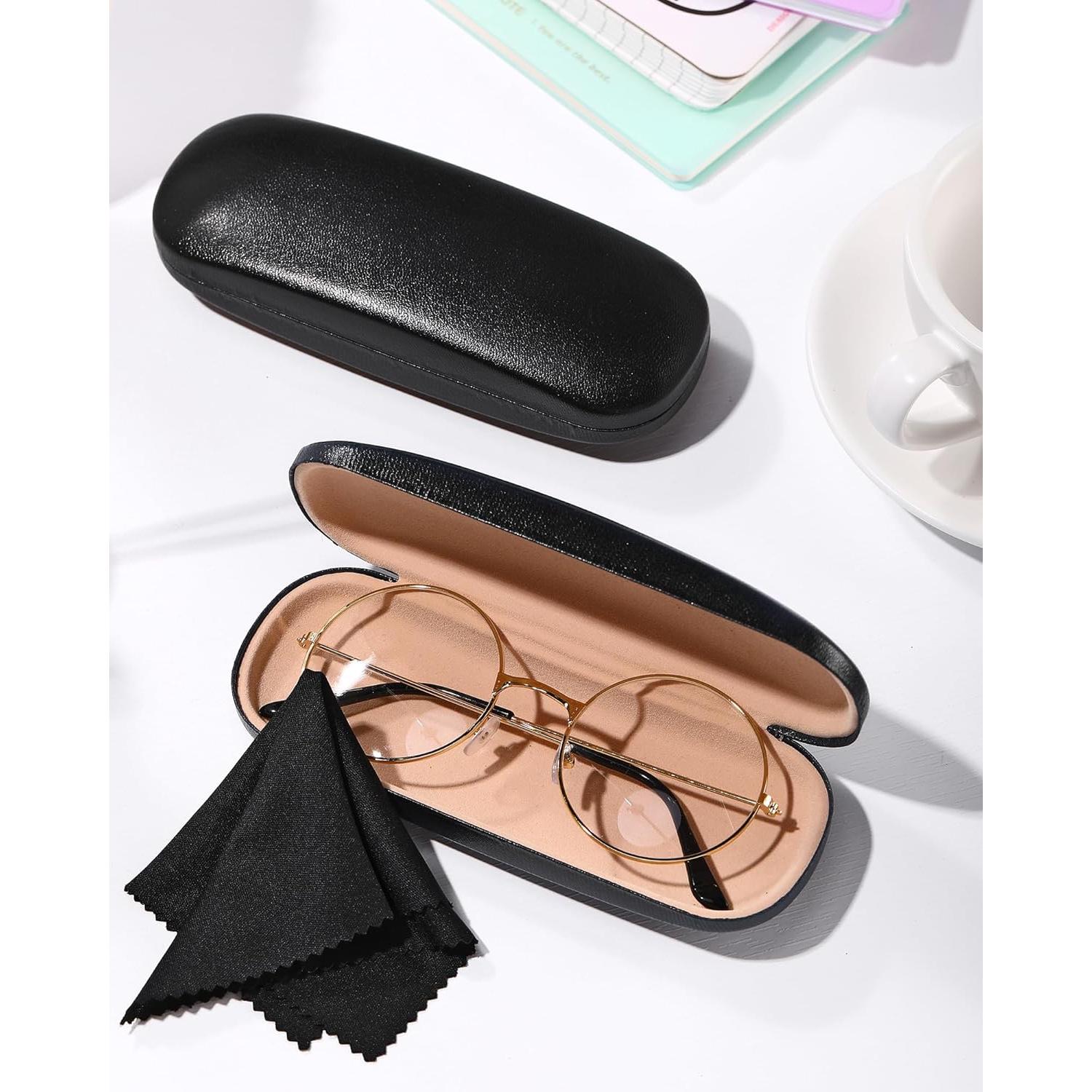 Estuche Duro para Gafas Flutesan 18 Piezas con Paño Limpieza