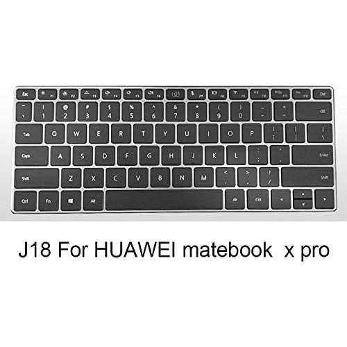 Cubierta de teclado de silicona HRH para Huawei MateBook 13.9"