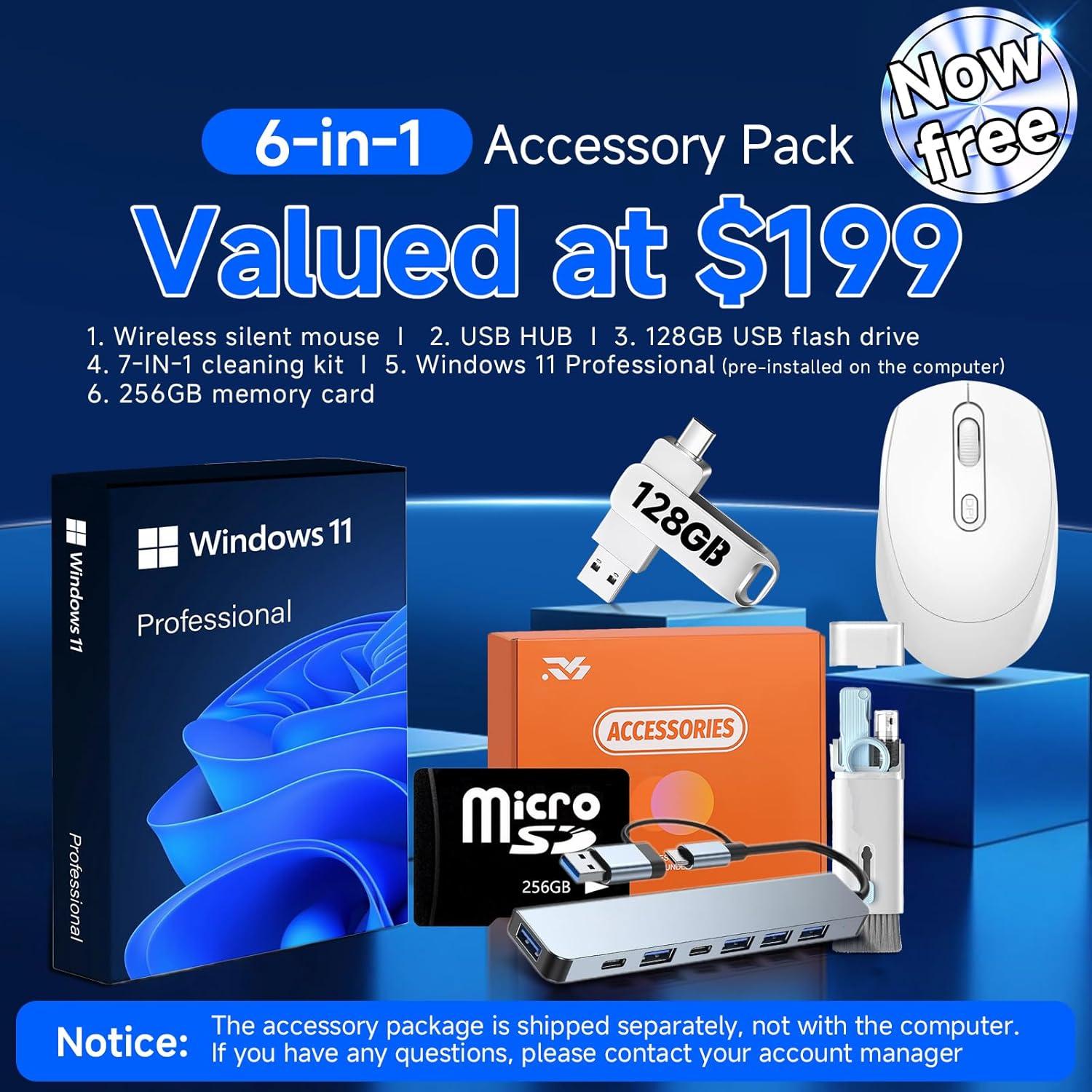 Laptop HP 14" Plata Intel N150 16GB RAM 384GB Almacenamiento