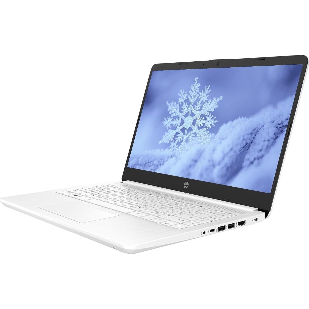 Laptop HP 14" Intel Celeron N4120 16GB RAM 320GB eMMC Blanco