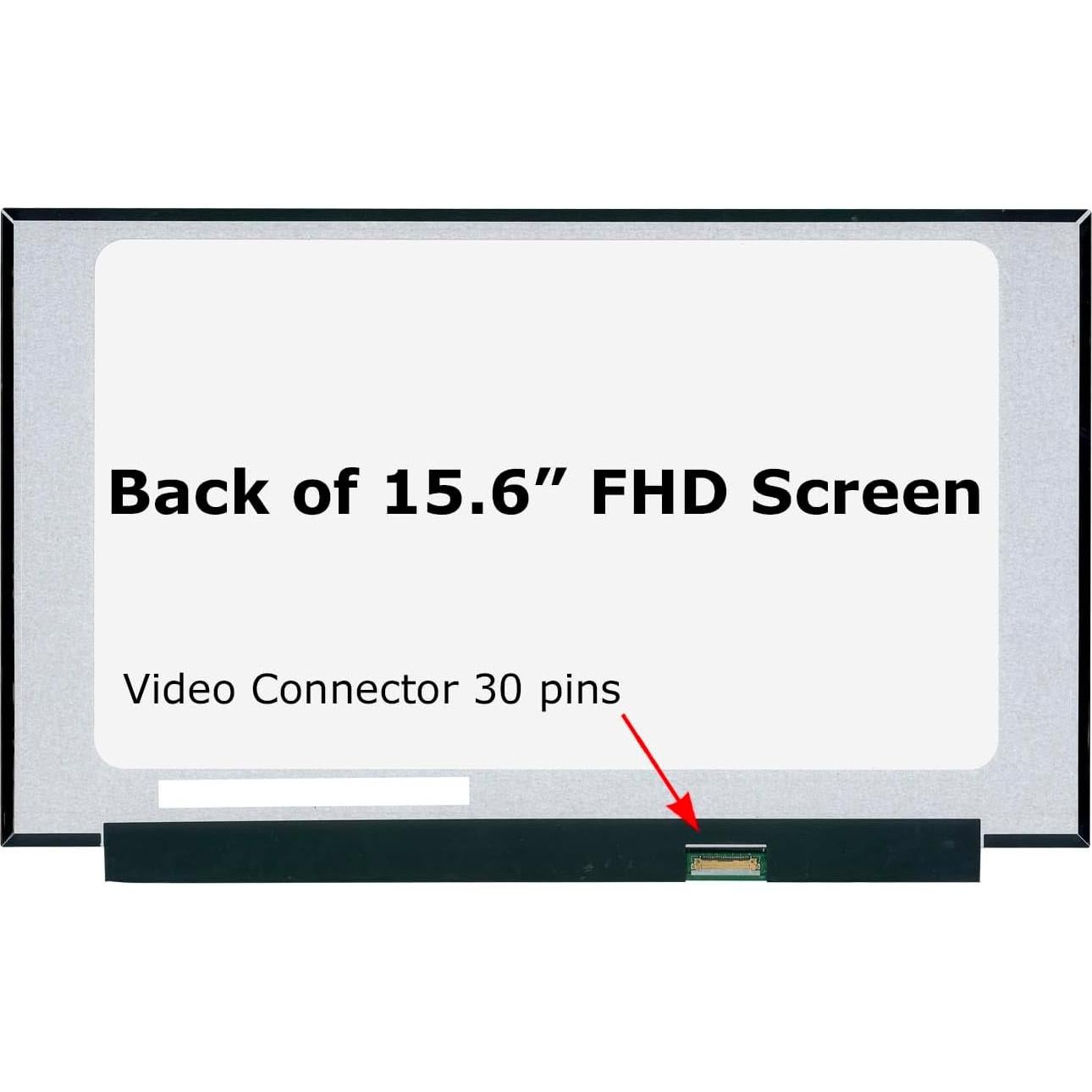 Pantalla LCD LED 15.6" FHD 1920x1080 Mate SCREENARAMA