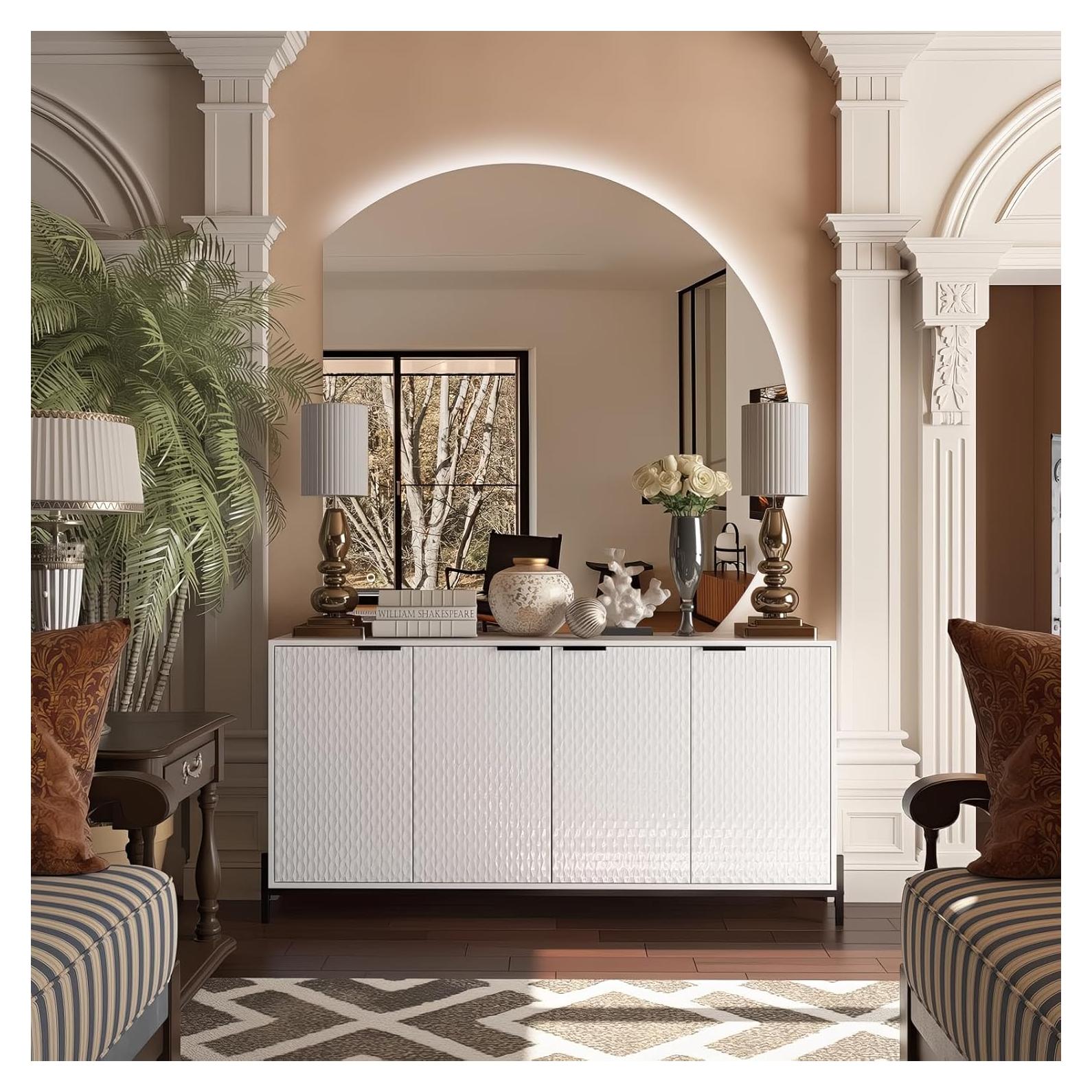 Espejo de Baño LED Niccy 112 cm Anti-vaho y Regulable