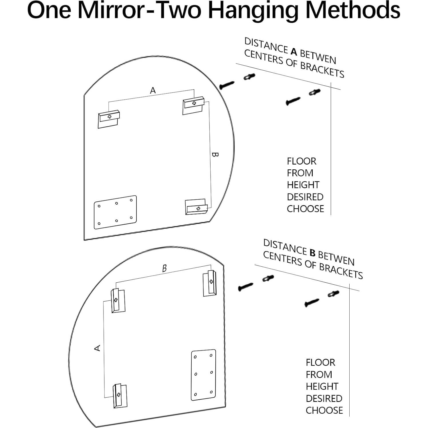 Espejo de Baño LED Niccy 112 cm Anti-vaho y Regulable