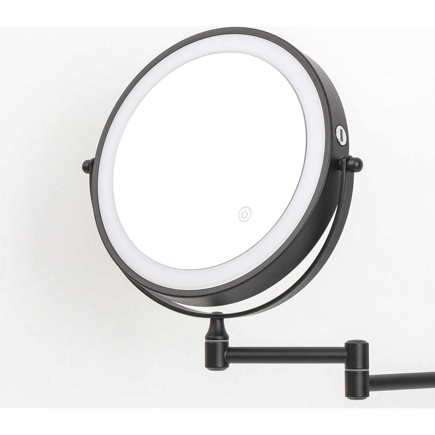 Espejo de Baño LED YYCHXJLC Redondo 20cm Luz Regulable