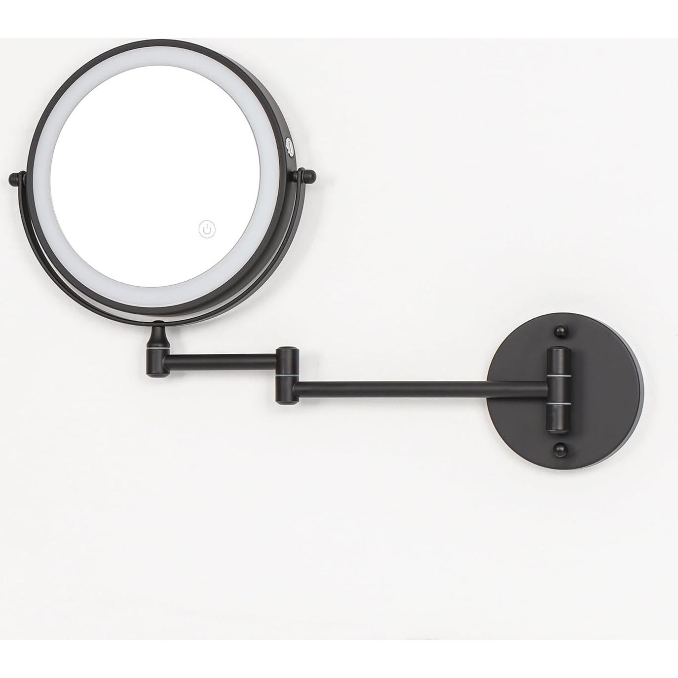 Espejo de Baño LED YYCHXJLC Redondo 20cm Luz Regulable