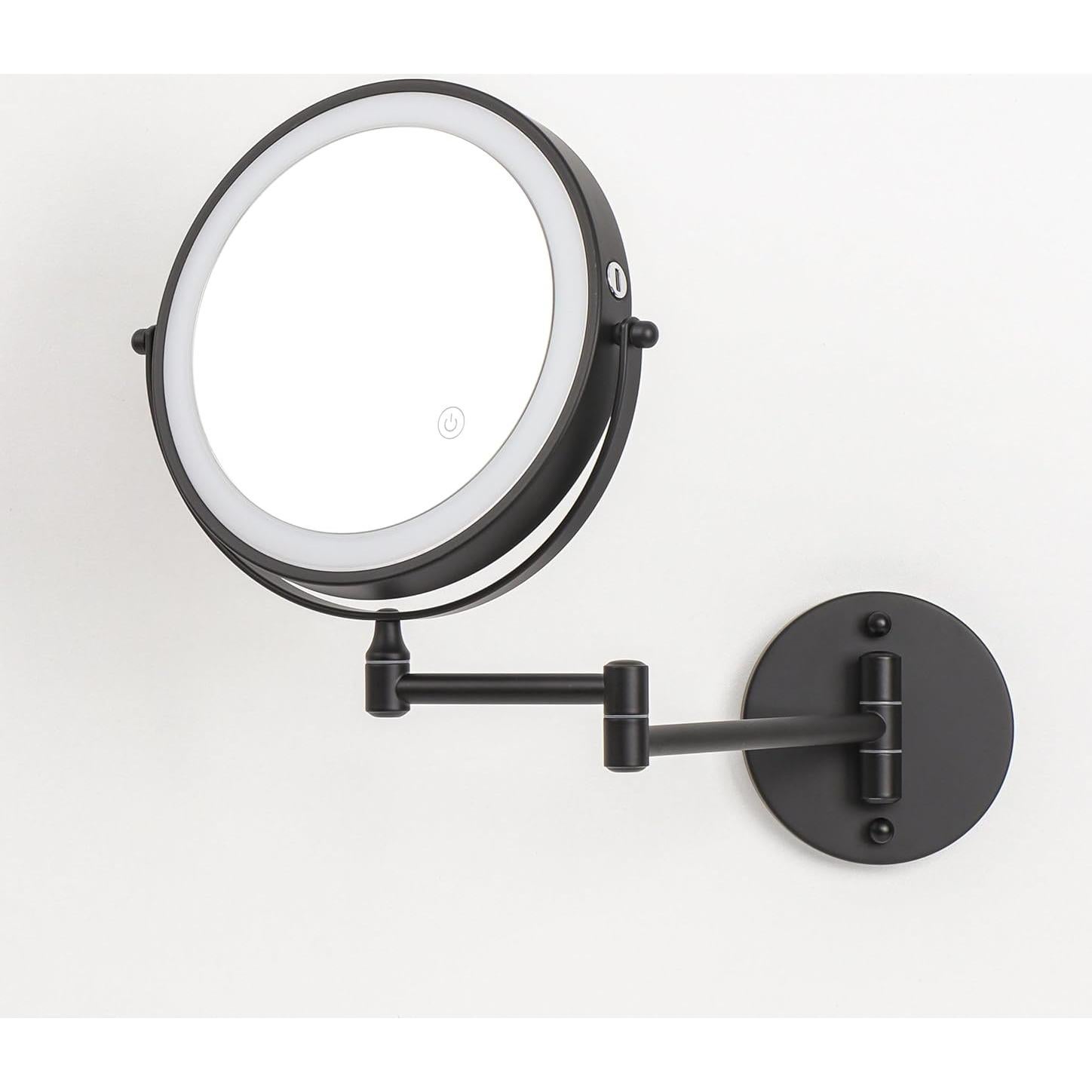 Espejo de Baño LED YYCHXJLC Redondo 20cm Luz Regulable