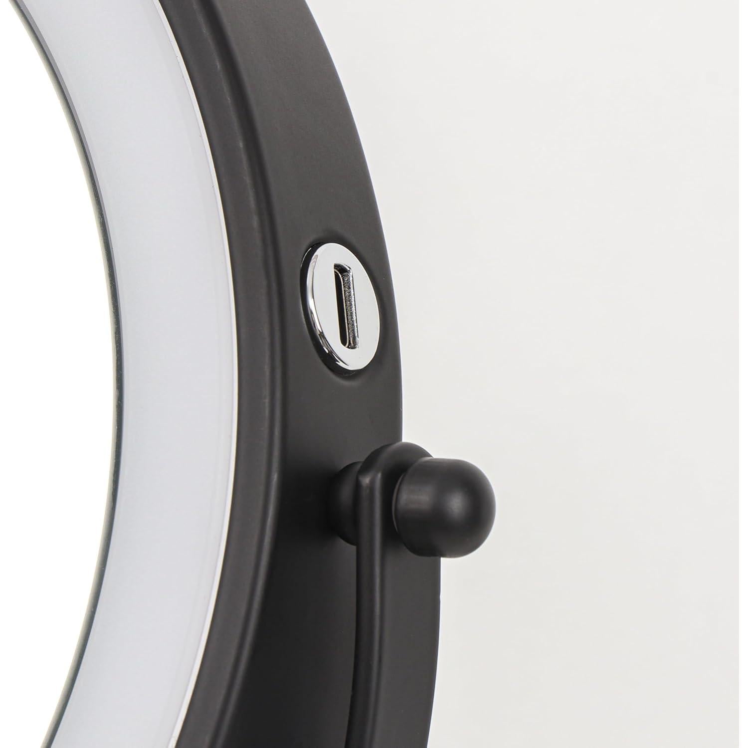 Espejo de Baño LED YYCHXJLC Redondo 20cm Luz Regulable