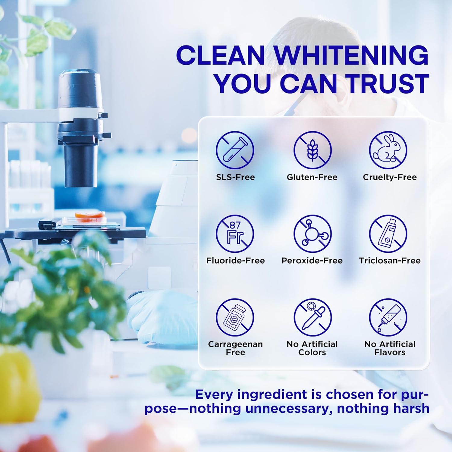 Pasta de Dientes Blanqueadora PearlSmile 120g - Niacinamida y Nano Hidroxiapatita