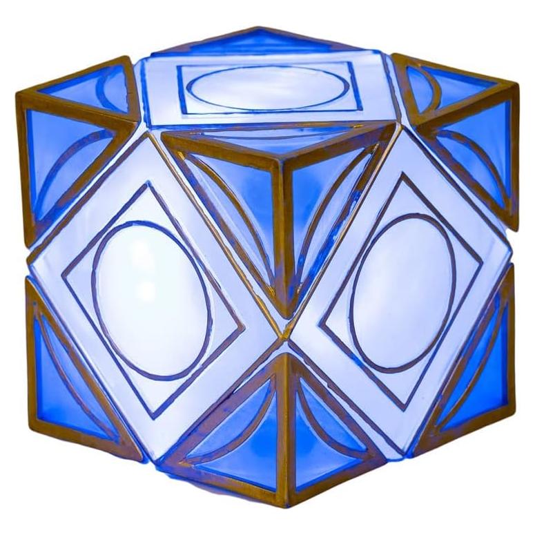 Cubo Holocron Jedi Grabadora Electrónica Xcoser 7.62cm Azul