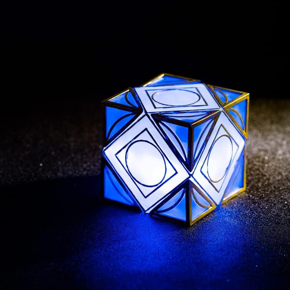 Cubo Holocron Jedi Grabadora Electrónica Xcoser 7.62cm Azul