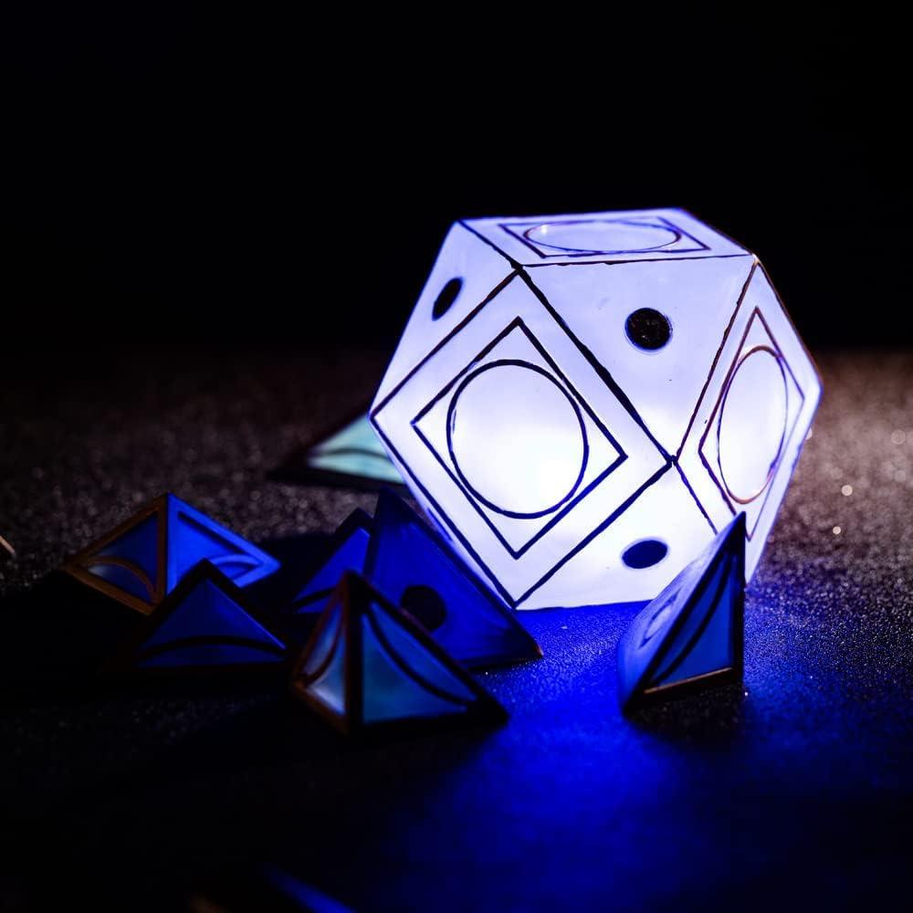 Cubo Holocron Jedi Grabadora Electrónica Xcoser 7.62cm Azul