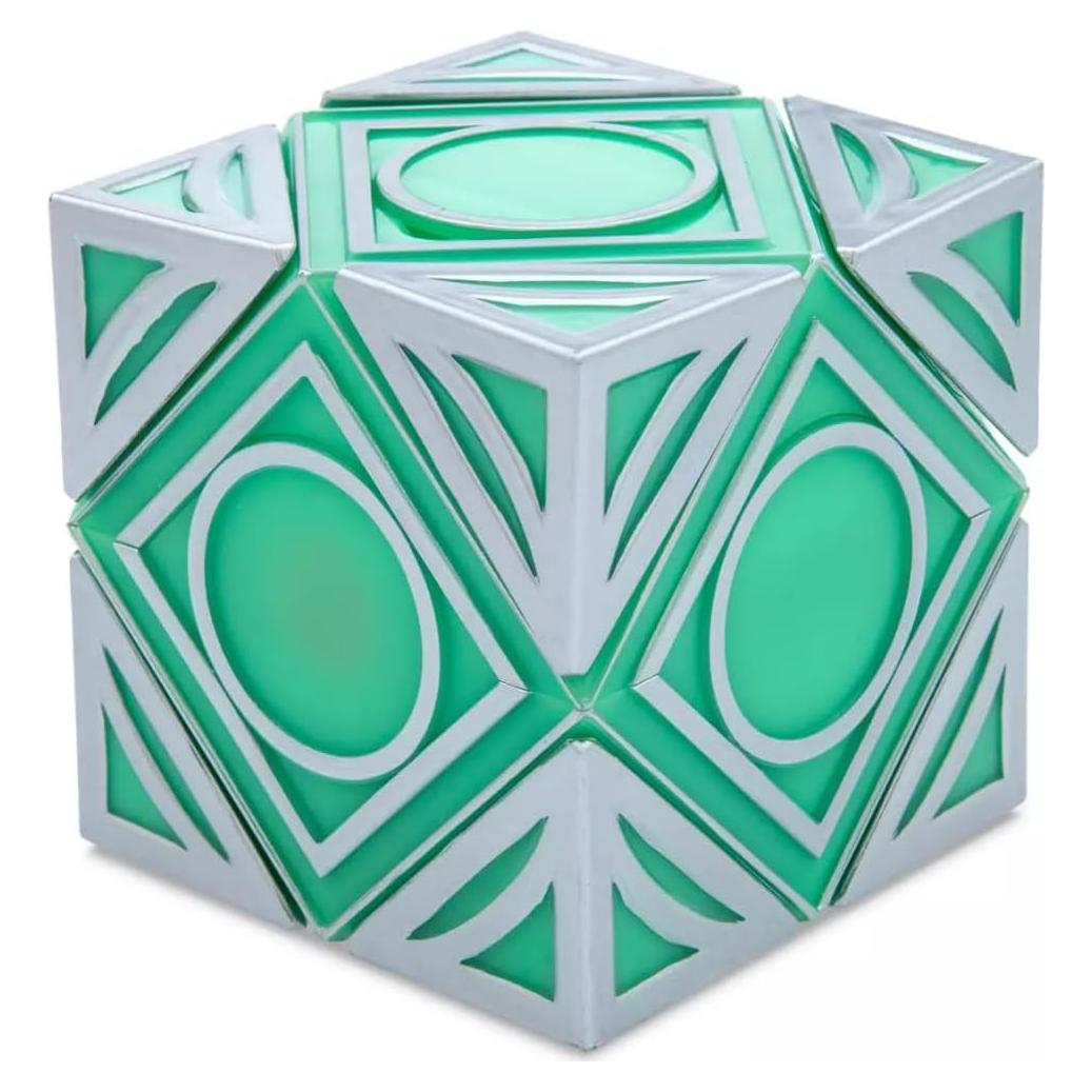Lámpara Holocron Jedi Galaxy LED Verde 15x15cm Decorativa