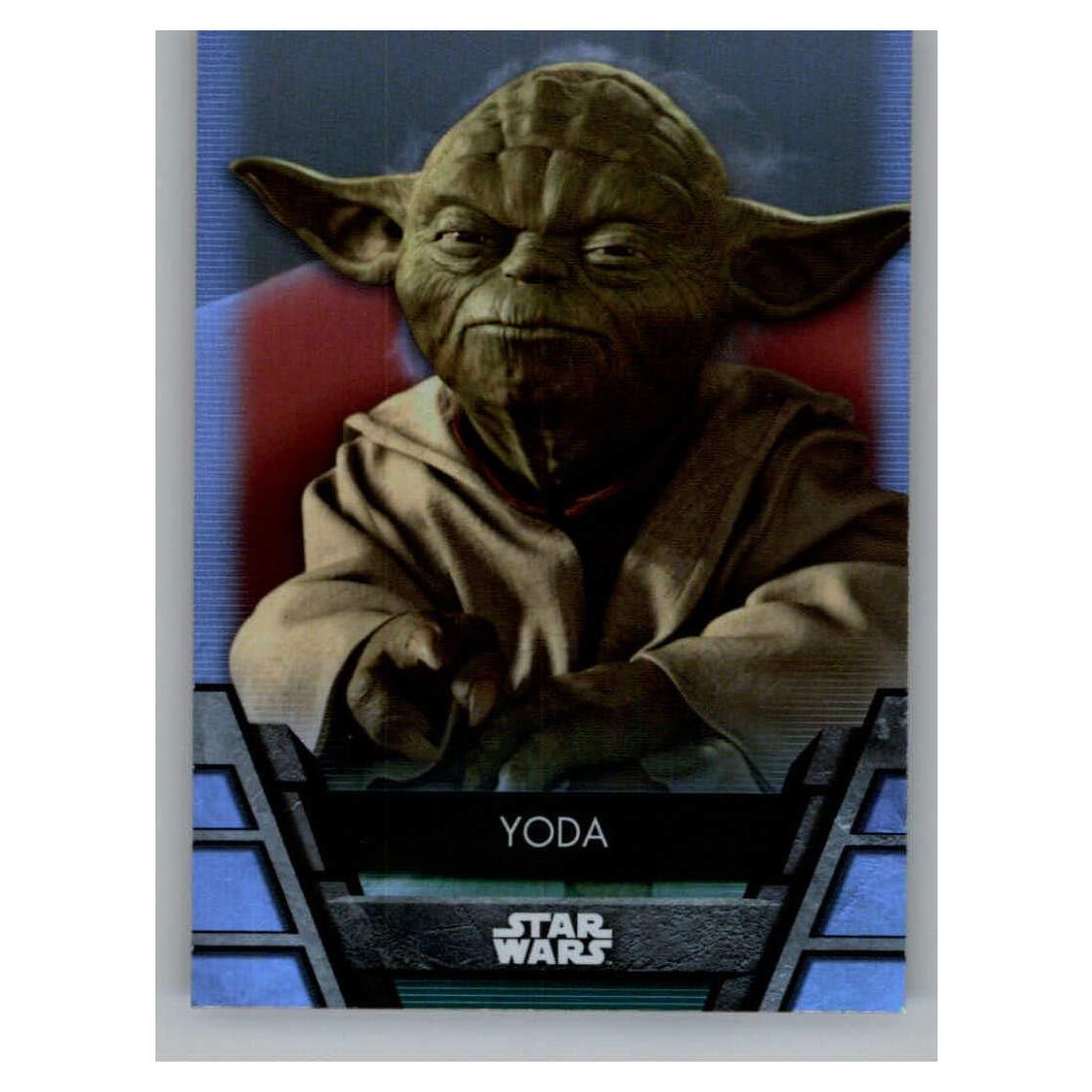 Tarjeta de Colección Star Wars Topps Yoda #JEDI-3 2020