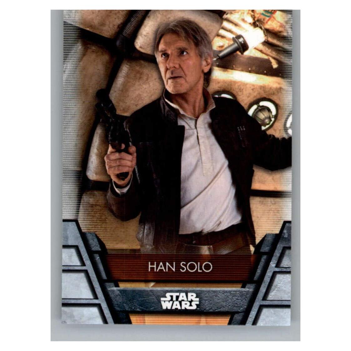 Tarjeta de Comercio Topps Star Wars Han Solo #RES-4 2020