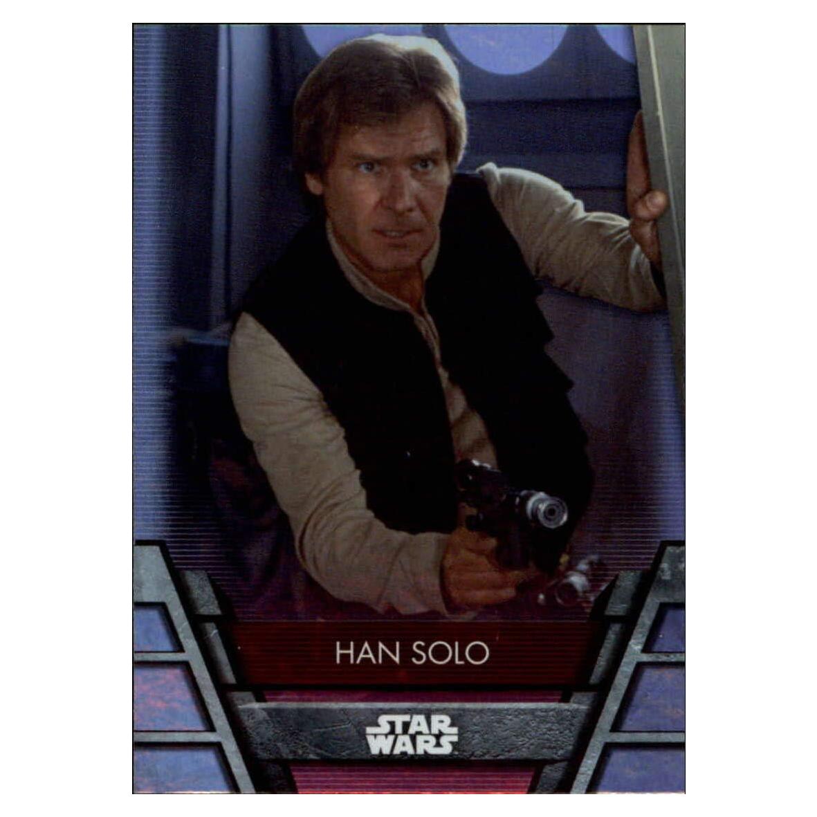 Tarjeta Coleccionable Han Solo #REB-17 Topps Star Wars 2020