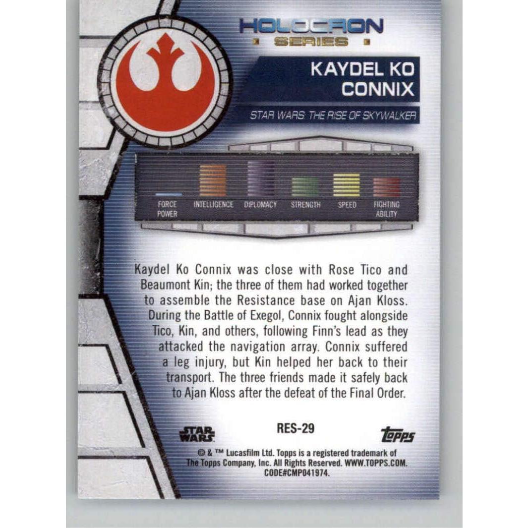 Tarjeta Coleccionable Topps Star Wars 2020 Kaydel Ko Connix