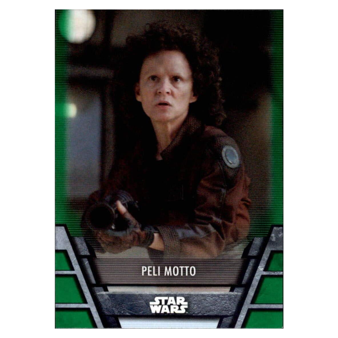 Tarjeta Coleccionable Topps Star Wars Holocron Verde #N-23