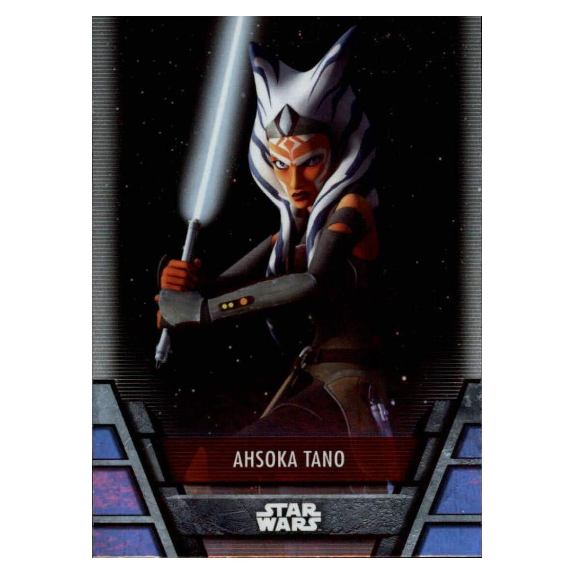 Tarjeta Coleccionable Ahsoka Tano #PX-7 Star Wars Topps 2020