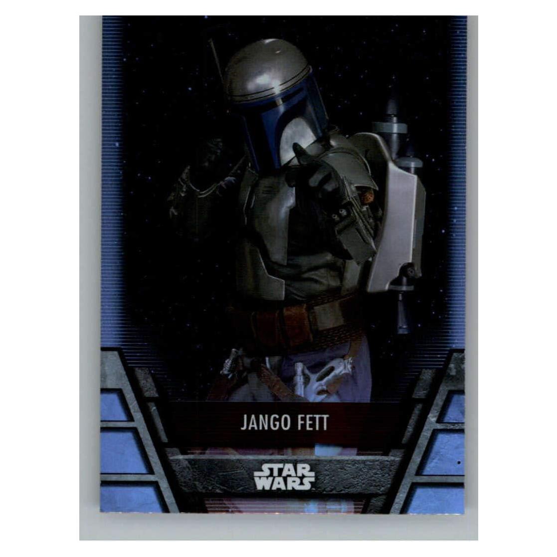 Tarjeta de Colección Topps Star Wars Jango Fett #BH-1