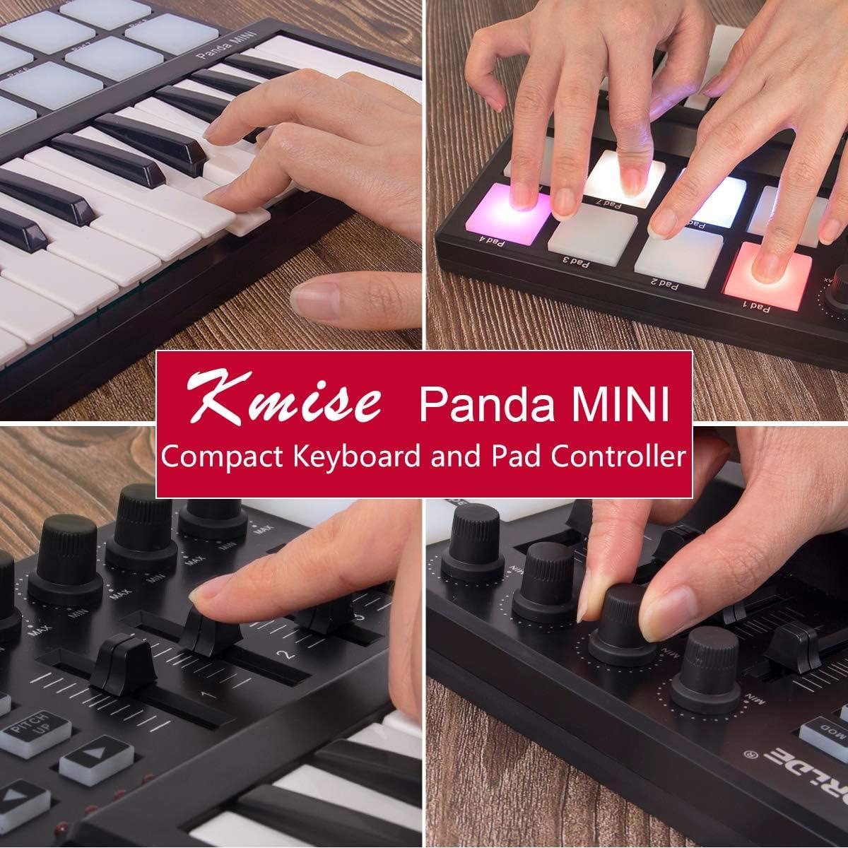 Controlador MIDI Lotmusic Panda MINI 25 Teclas USB