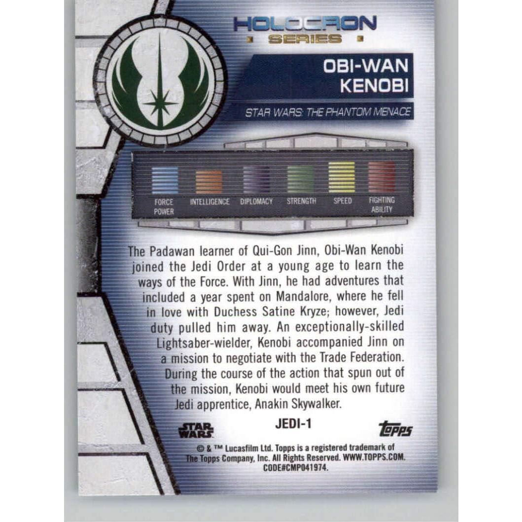 Tarjeta Coleccionable Obi-Wan Kenobi Topps 2020
