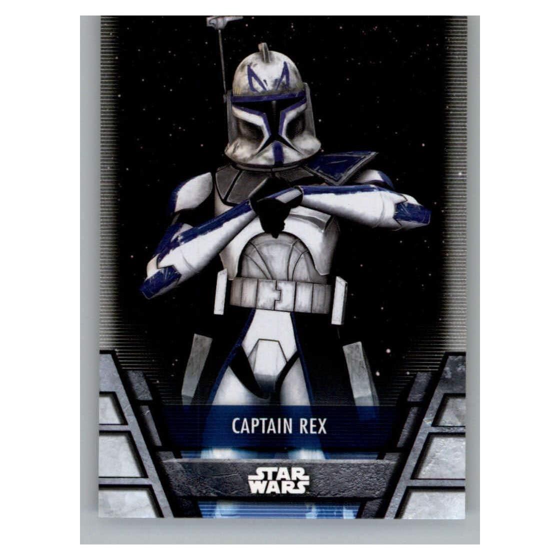 Tarjeta de Comercio Star Wars Topps 2020 Capitán Rex