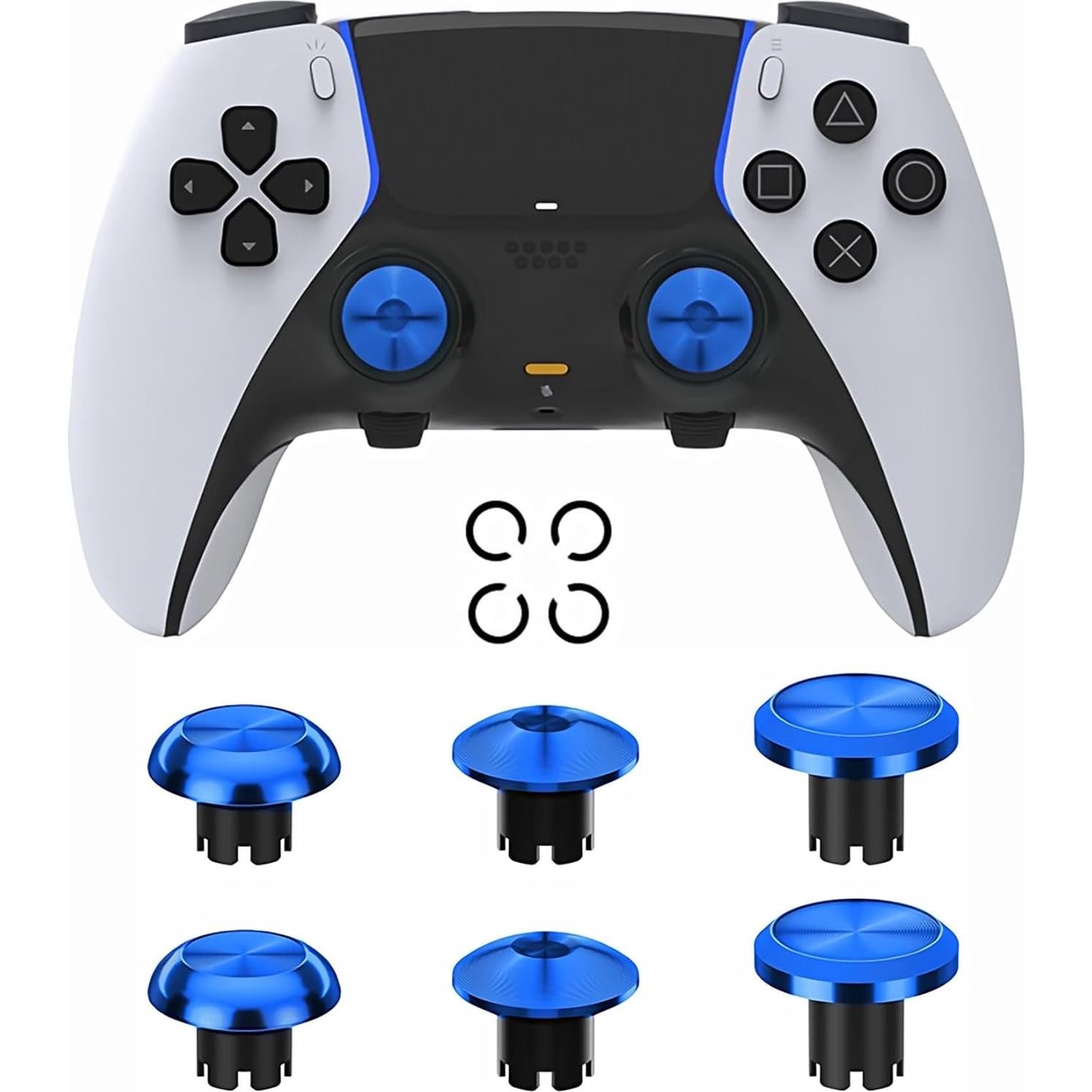 Palancas de metal intercambiables Ceozon para controlador PS5 Edge 6 en 1