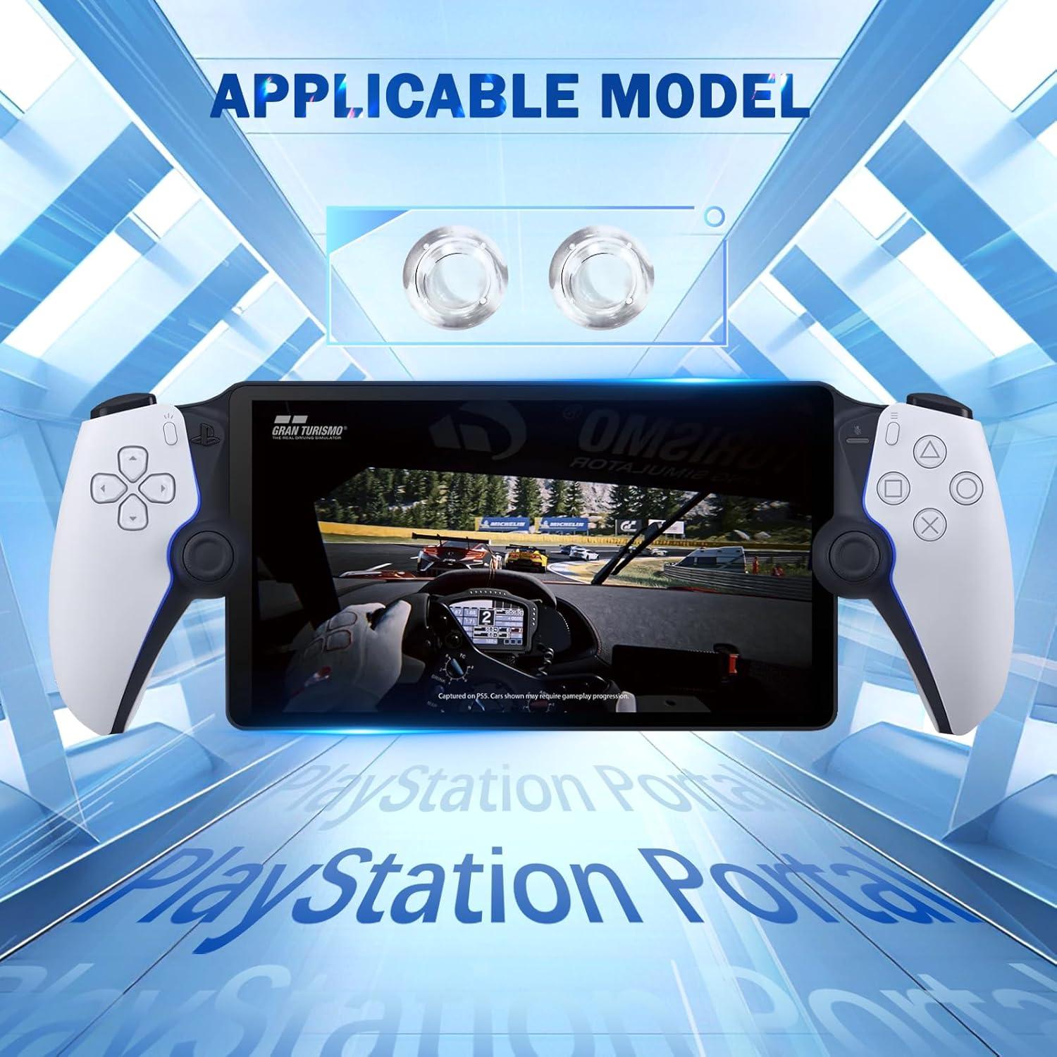 Tapas de agarre DLseego para control remoto PlayStation Portal - Blanco