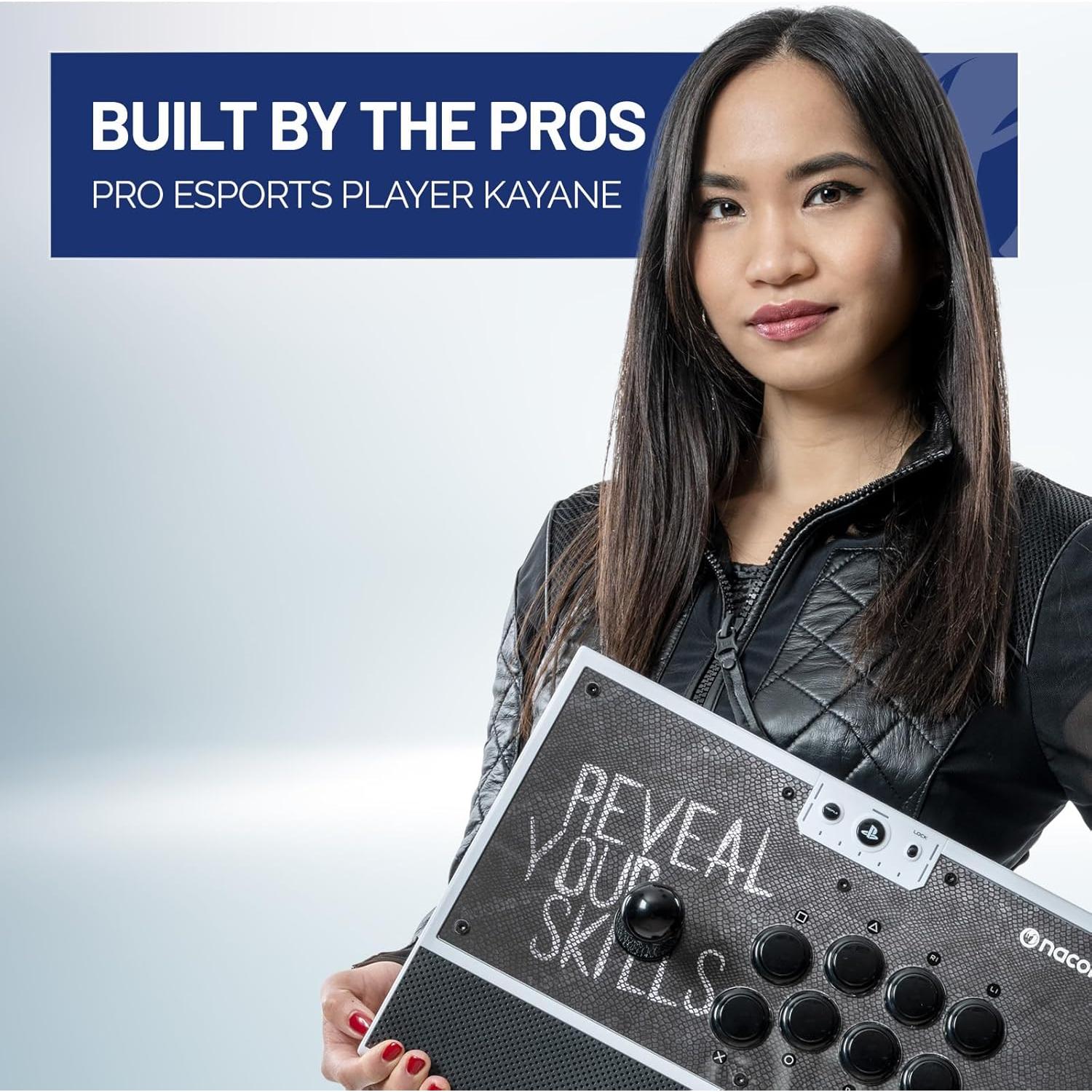 NACON Daija Arcade Fight Stick PS5/PS4/PC - Personalizable