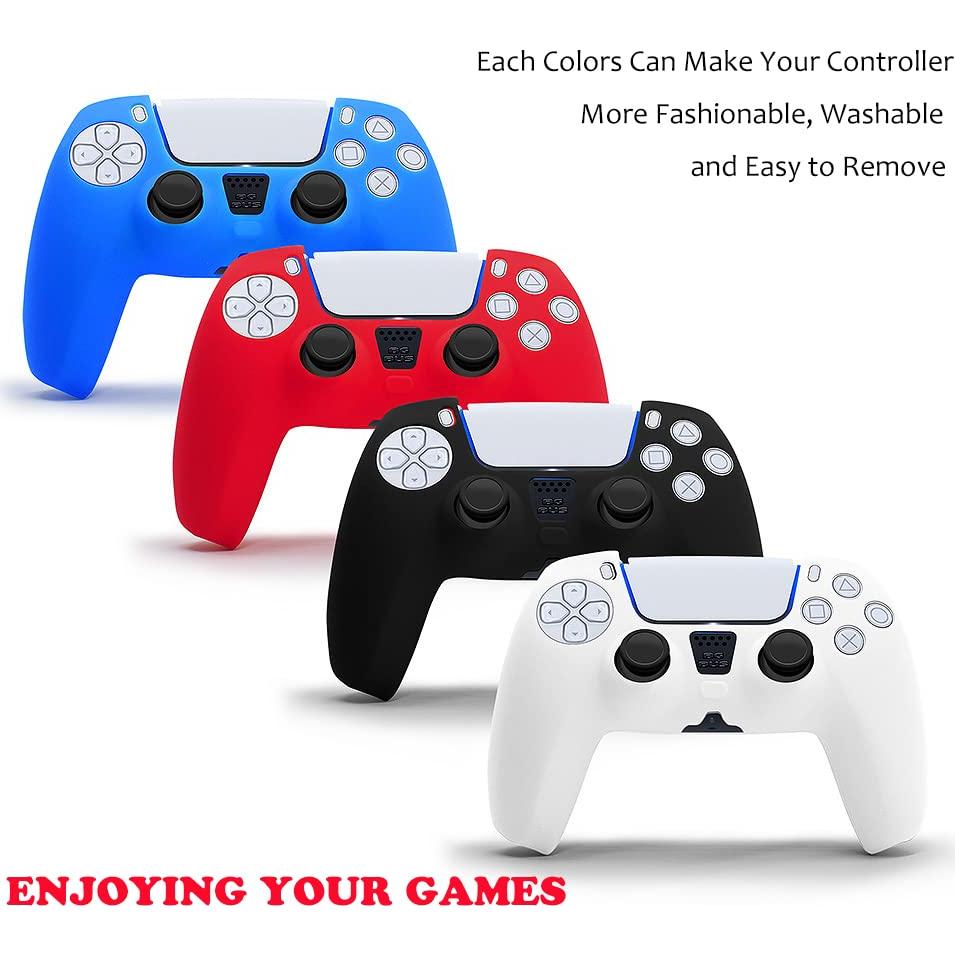 Funda de Controlador PS5 Rosa Peziang Silicona Antideslizante