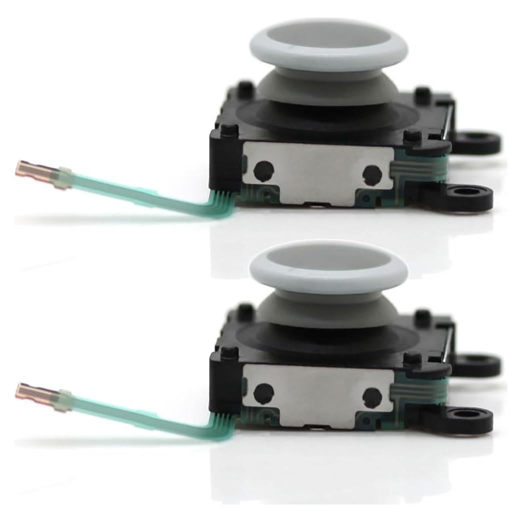 Reemplazo Joystick Analógico 3D Blanco para PS Vita 2000 - 2 Pcs