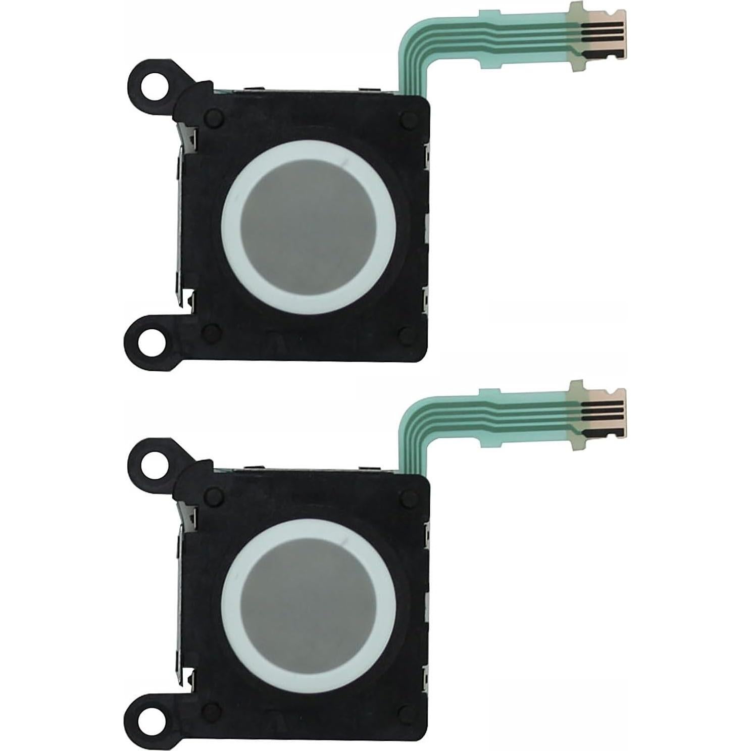 Reemplazo Joystick Analógico 3D Blanco para PS Vita 2000 - 2 Pcs