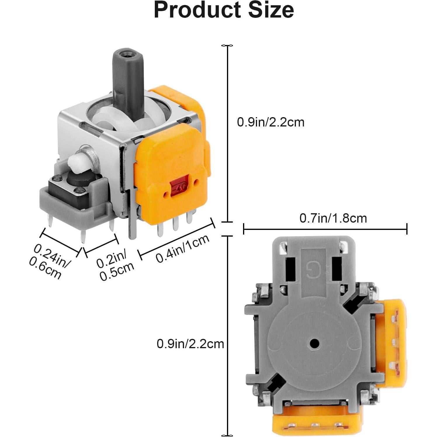 6 Joysticks de Efecto Hall OCTODER para Controlador PS5