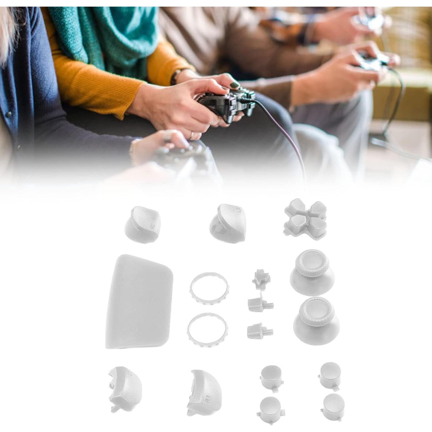 Juego de Reemplazo para Controlador PS5 Kafuty - Botones y Joysticks