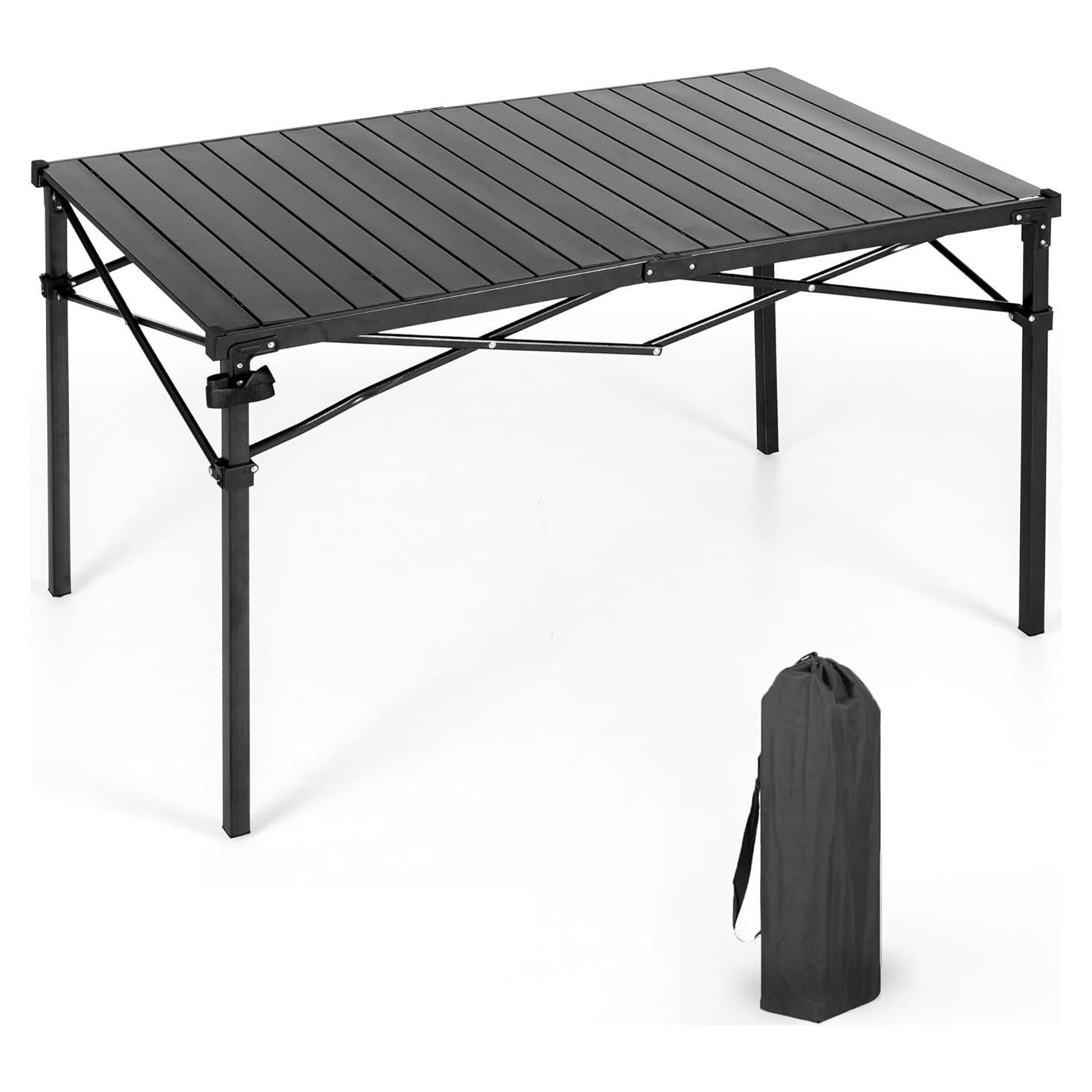 Mesa de Camping Plegable ALPHA CAMP 301-YYZ Ajustable