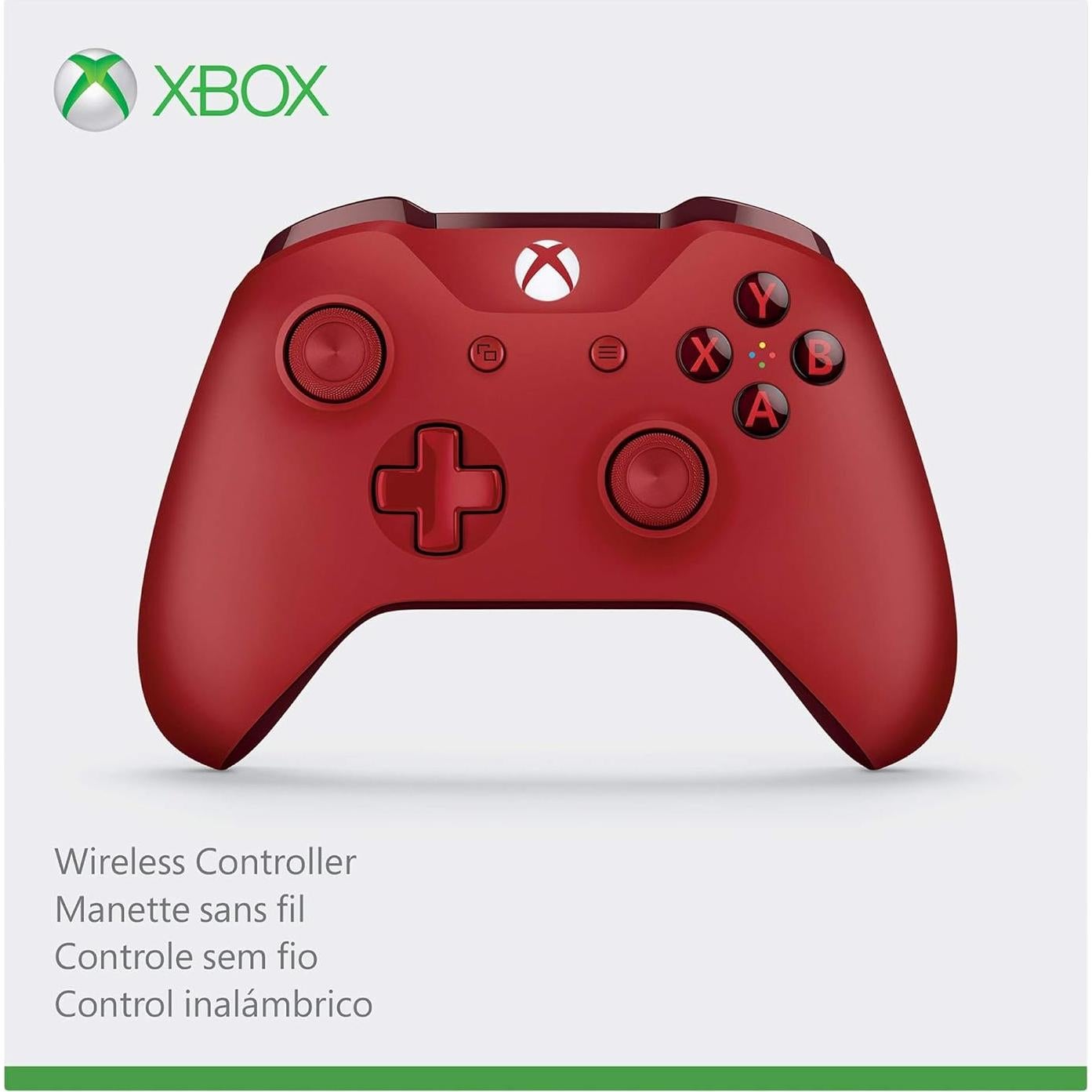 Controlador Inalámbrico Xbox One Rojo Renovado - 241.6g