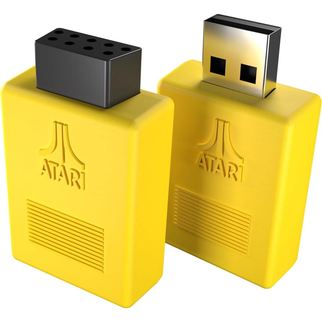 Joystick Inalámbrico Atari CX40+ Edición PAC-MAN Amarillo