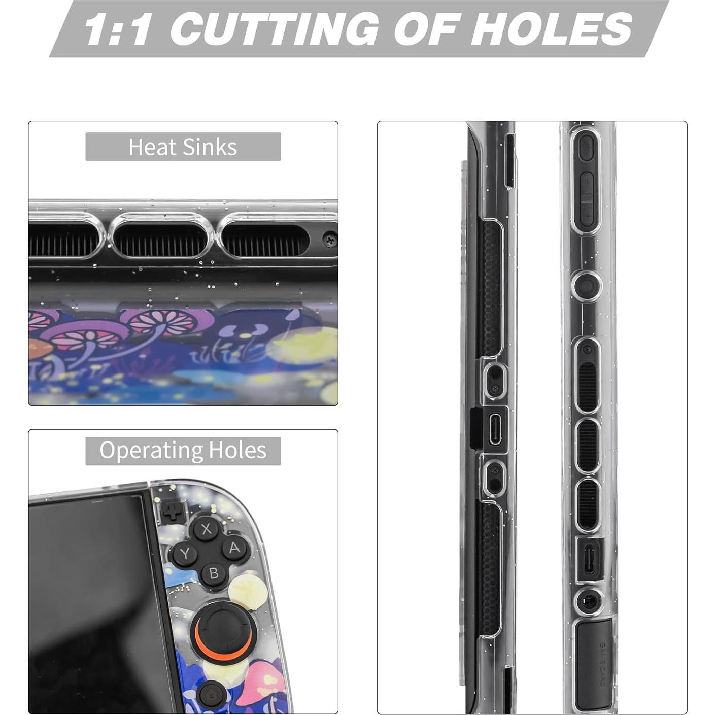 Funda Protectora Colorida RHOTALL para Nintendo Switch 2