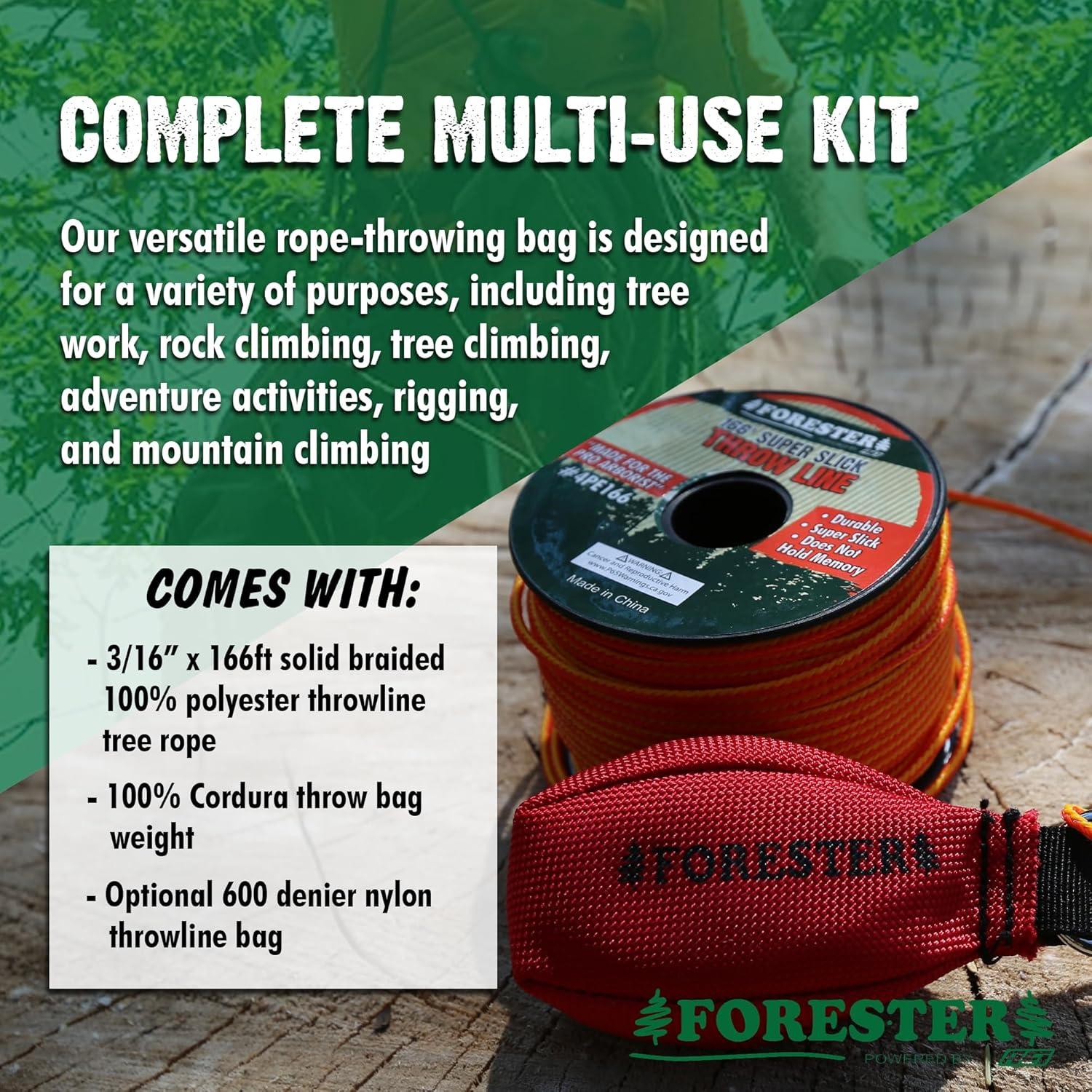 Kit de Línea de Lanzamiento Forester 50,29 m Cuerda 0,48 cm