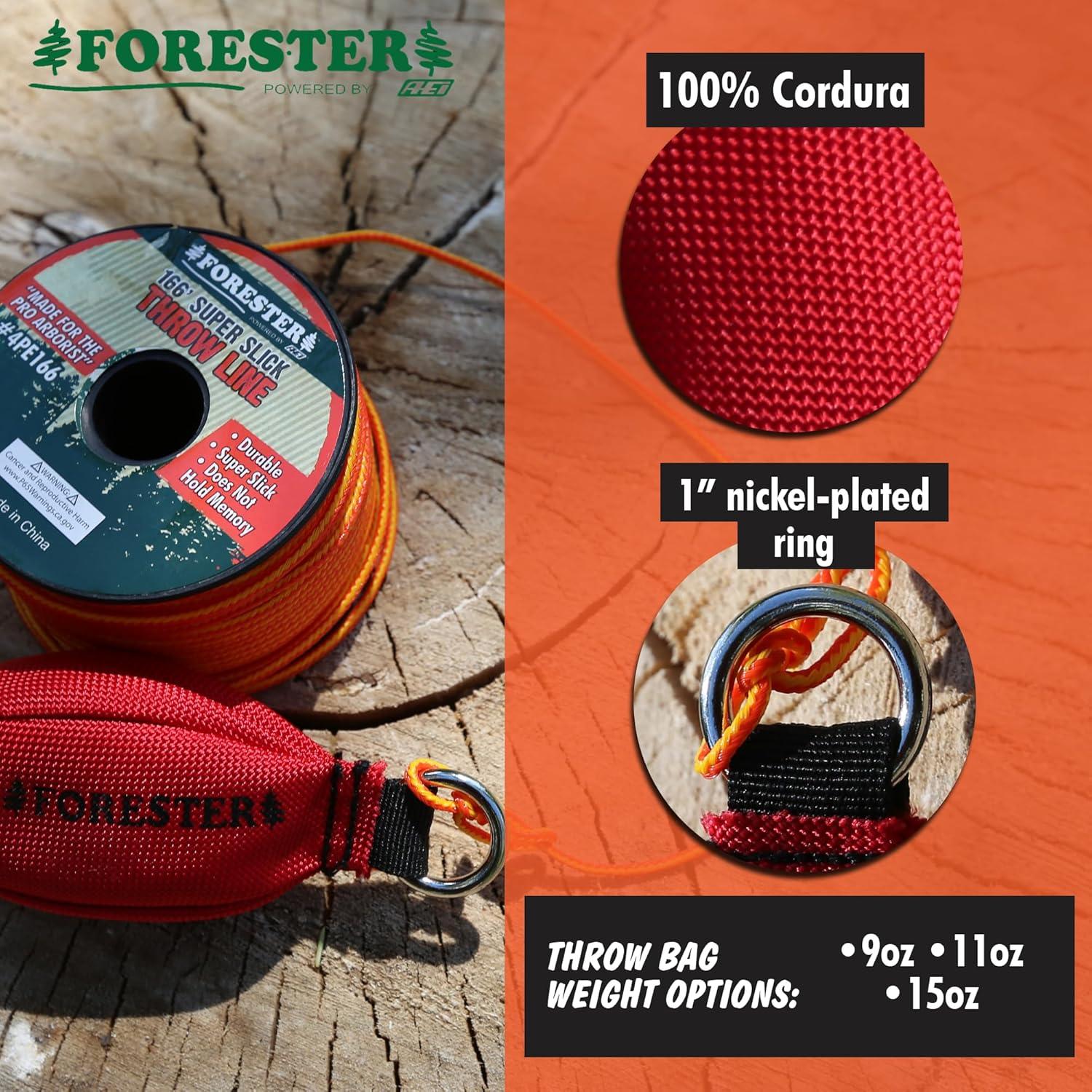 Kit de Línea de Lanzamiento Forester 50,29 m Cuerda 0,48 cm